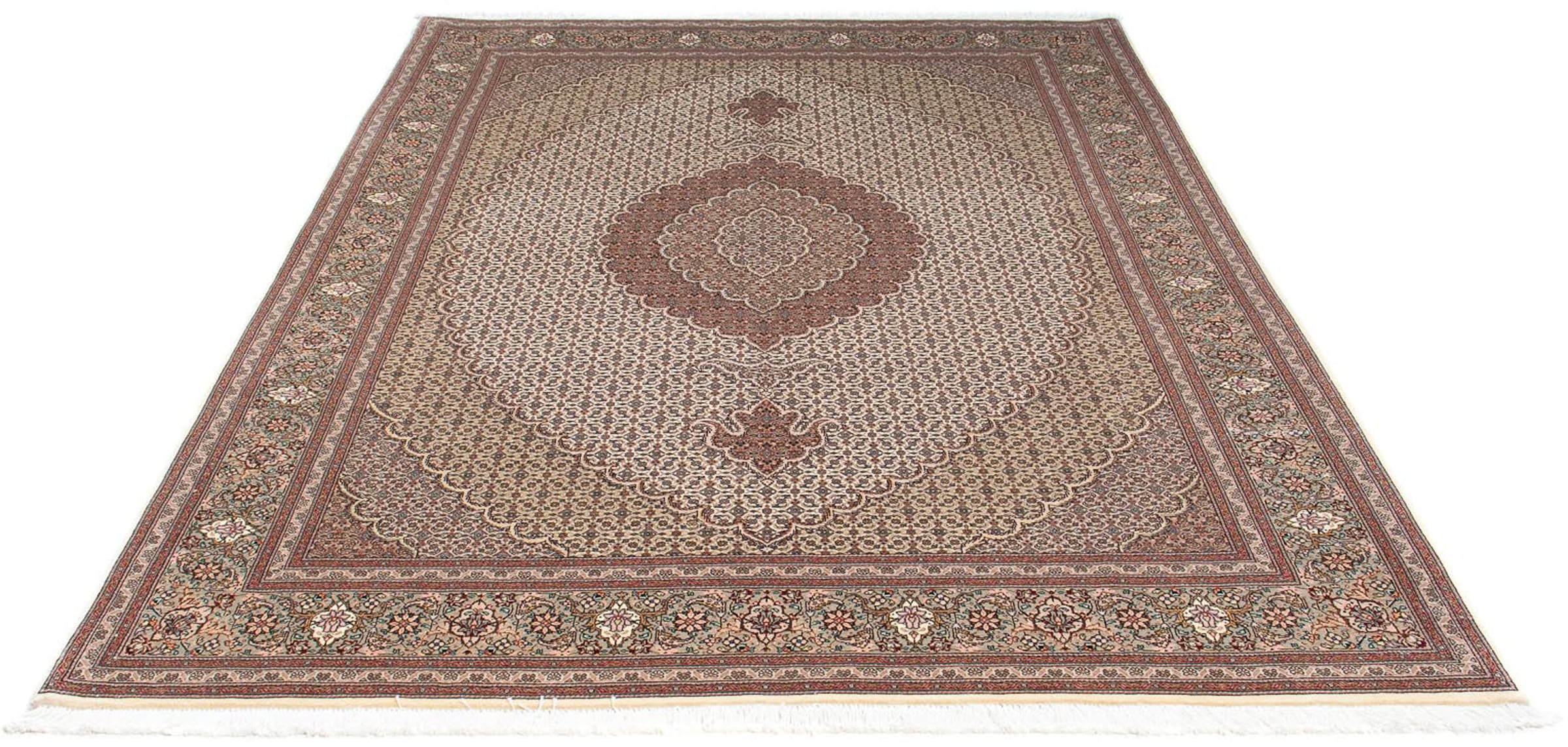 morgenland Orientteppich »Perser - Täbriz - 237 x 168 cm - hellbraun«, rech günstig online kaufen