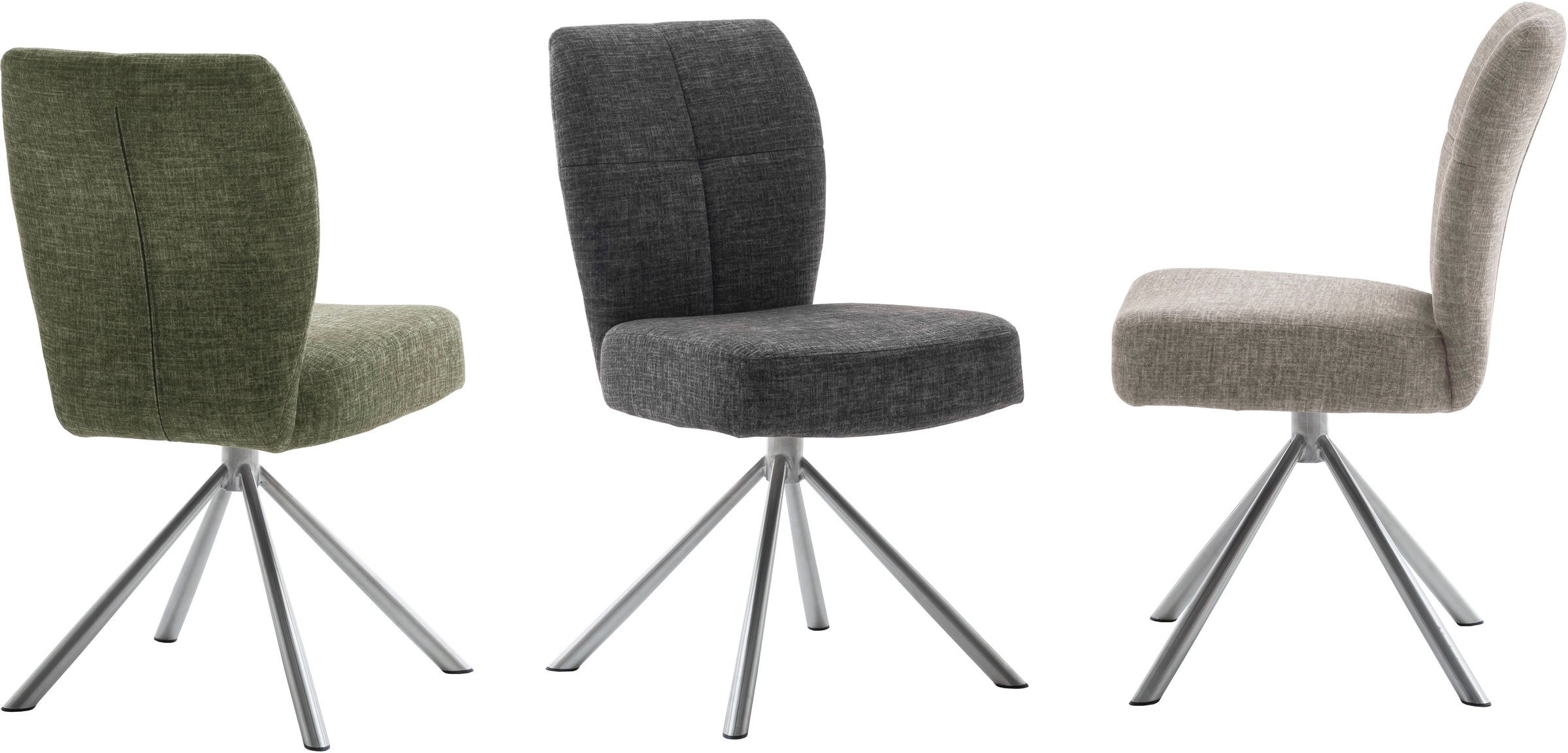 MCA furniture Esszimmerstuhl »KEA«, (2er-Set), 360°,Taschenfederkern, belas günstig online kaufen