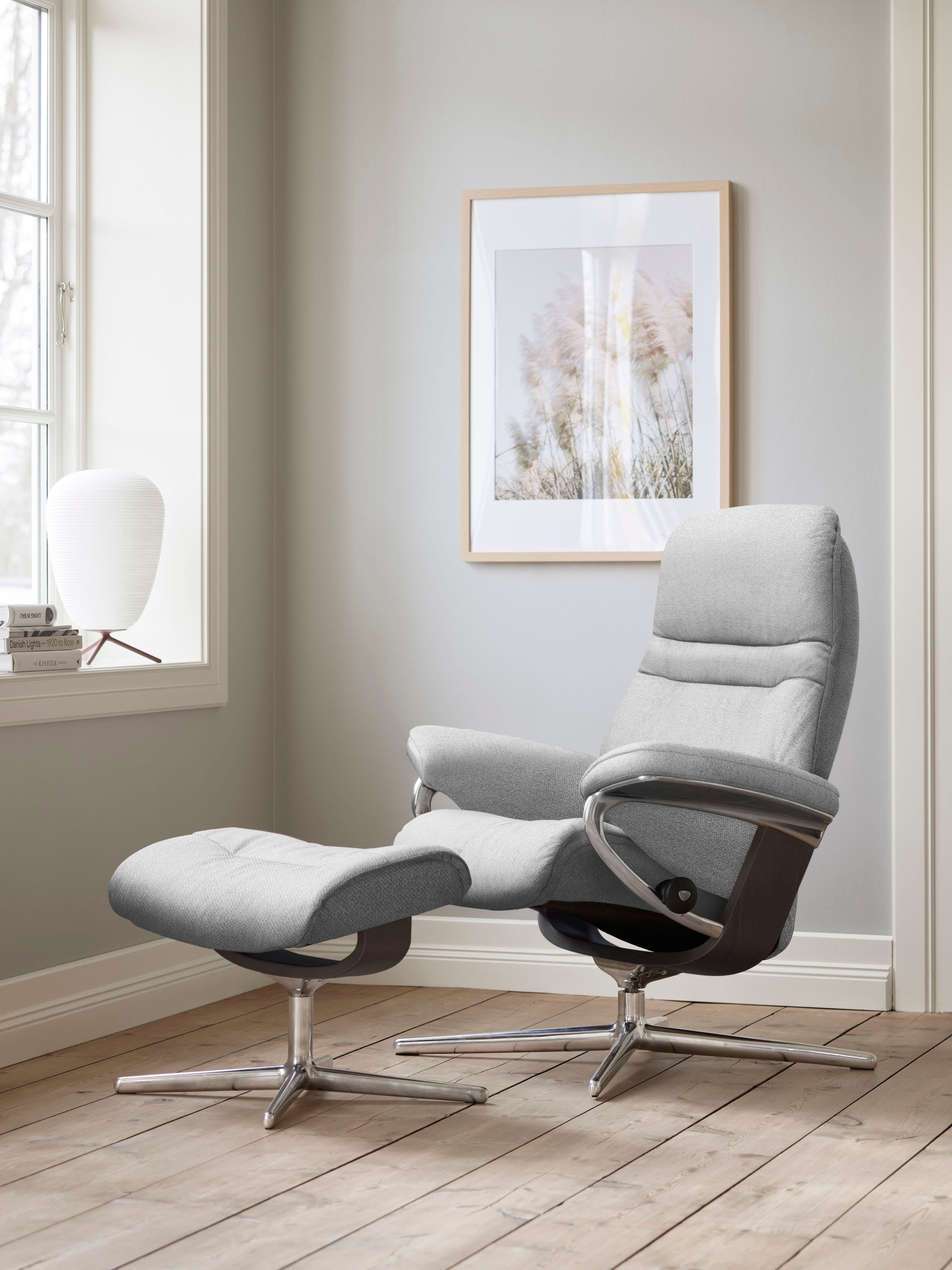 Stressless® Relaxsessel »Sunrise«, (Set, Relaxsessel mit Hocker), mit Hocke günstig online kaufen