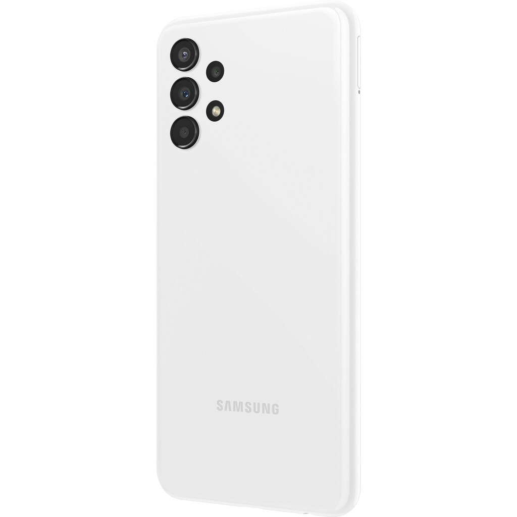 Samsung Smartphone »Galaxy A13«, weiß, 16,72 cm/6,6 Zoll, 64 GB Speicherplatz, 50 MP Kamera