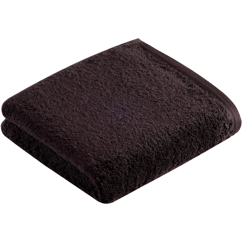 VOSSEN Handtuch »Vegan Life« 100% vegan anthrazit Obermaterial: 100% Baumwolle B/L: 50 cmx100 cm