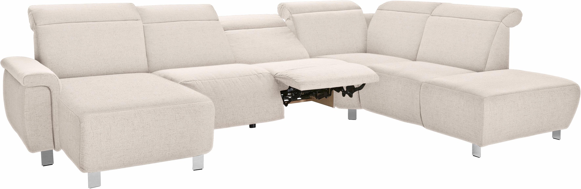 sit&more Wohnlandschaft »Township U-Form«, wahlweise mit elektrischer Wallfree-Funktion