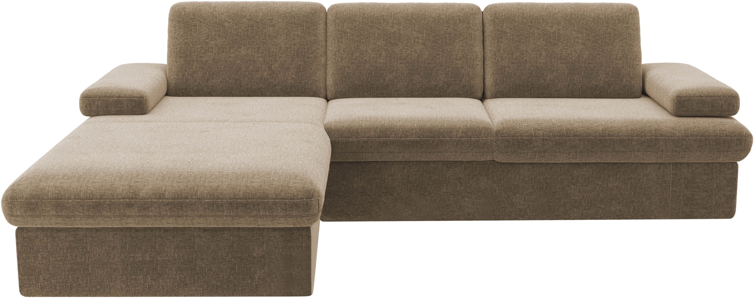 sit&more Ecksofa »Moreno«, mit Armteilverstellung,wahlweise mit Bettfunktion