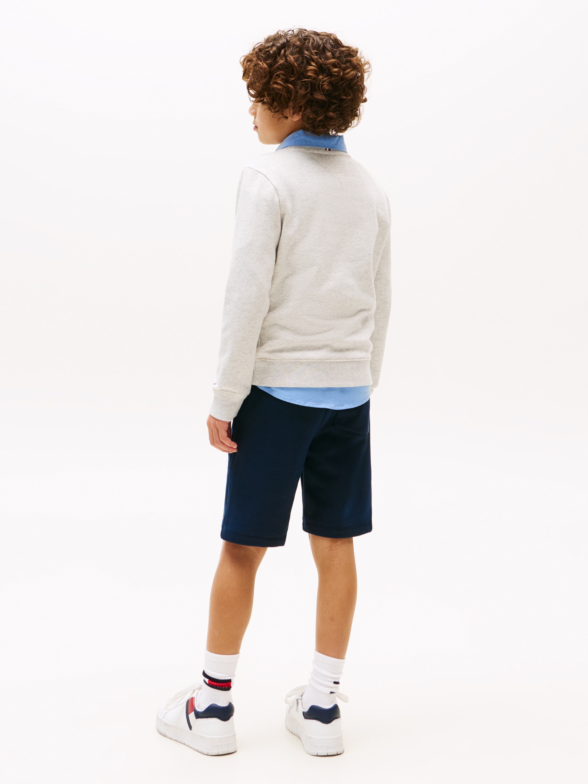 Tommy Hilfiger Sweatshirt »TOMMY SCRIPT FLAG SWEATSHIRT«, für Kinder bis 16 Jahre, Flag-Logo-Druck