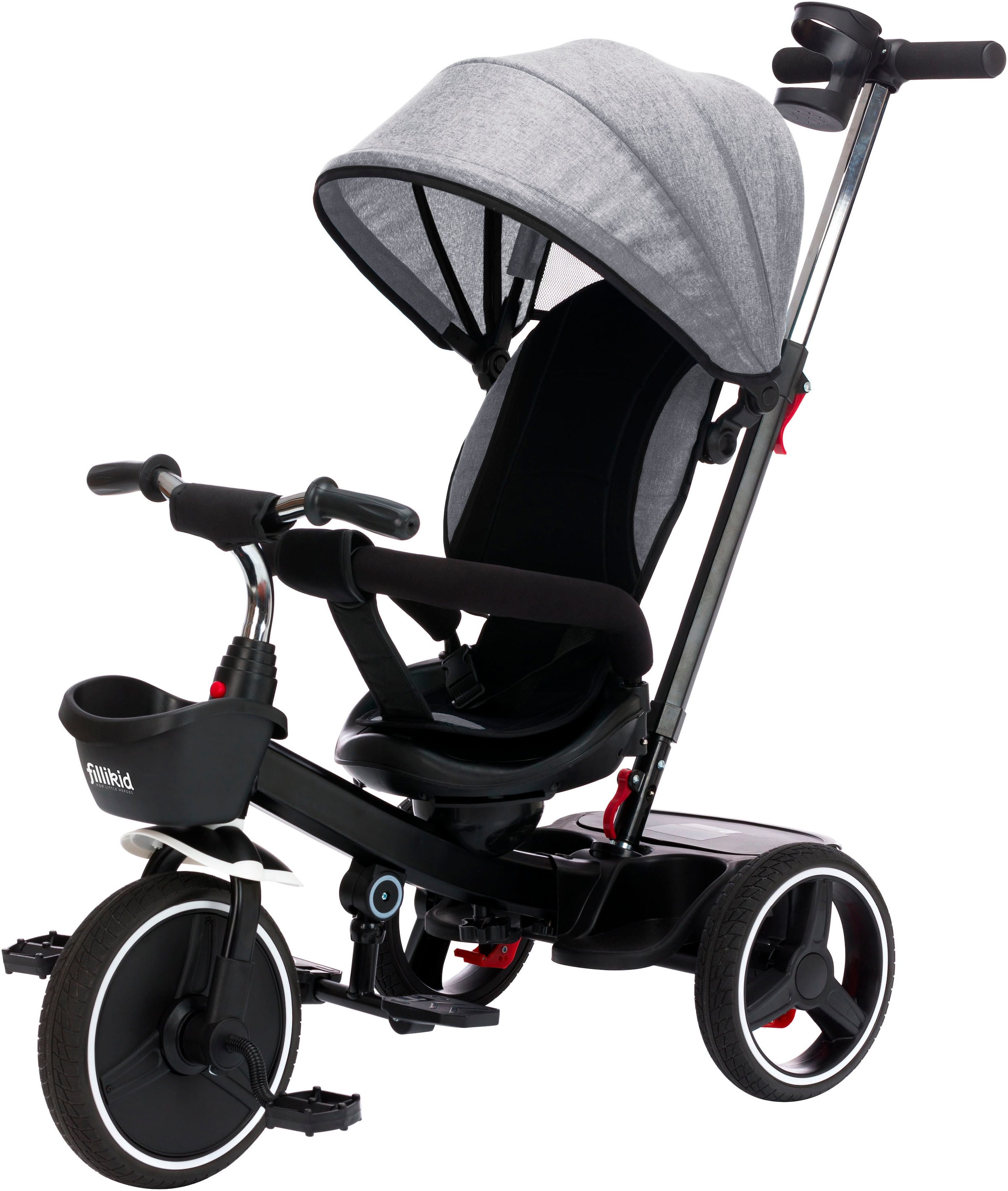 FILLIKID Dreirad »Niki 360« grau