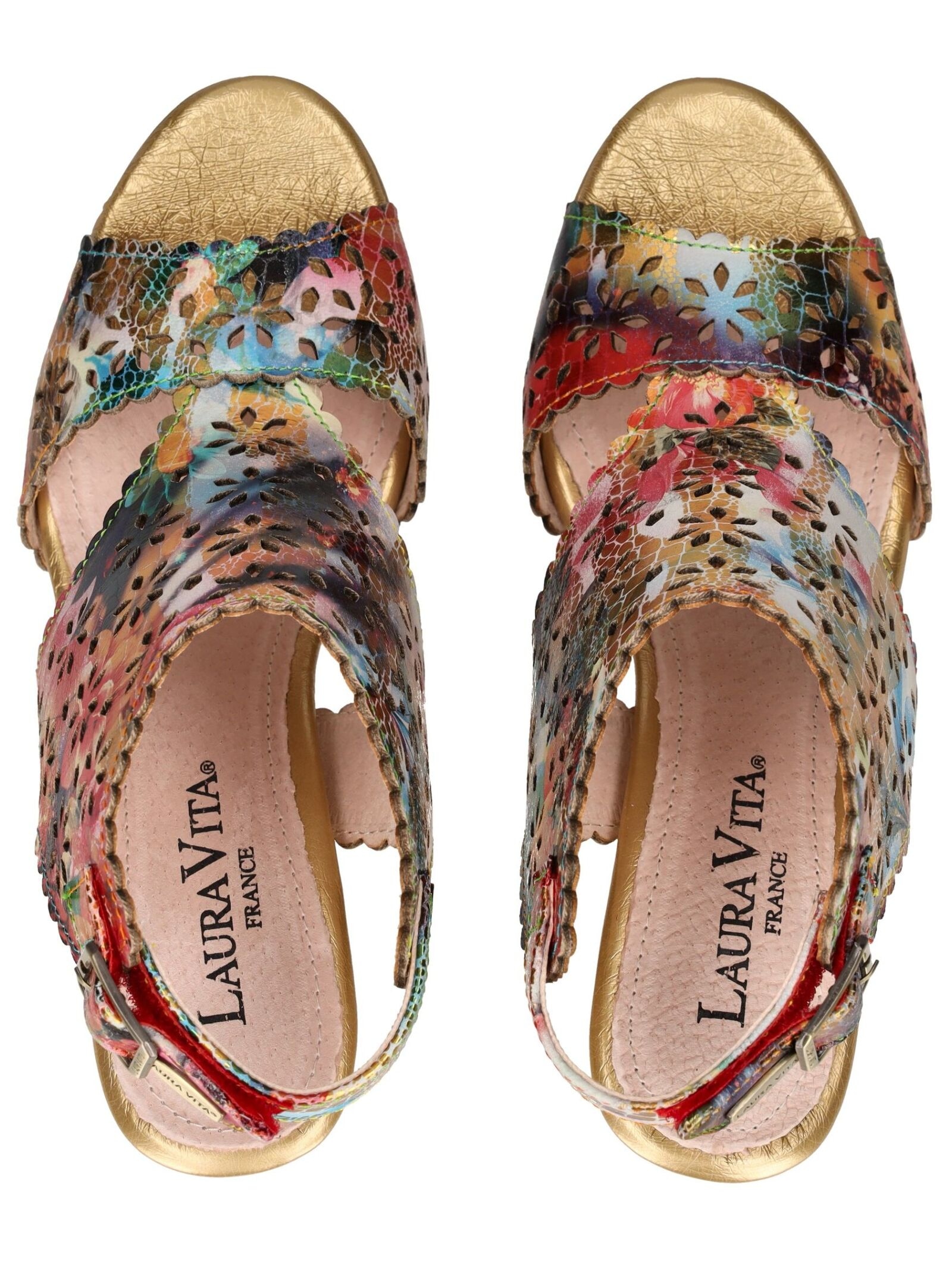 LAURA VITA Riemchensandale »LAURA VITA Sandalen Leder«