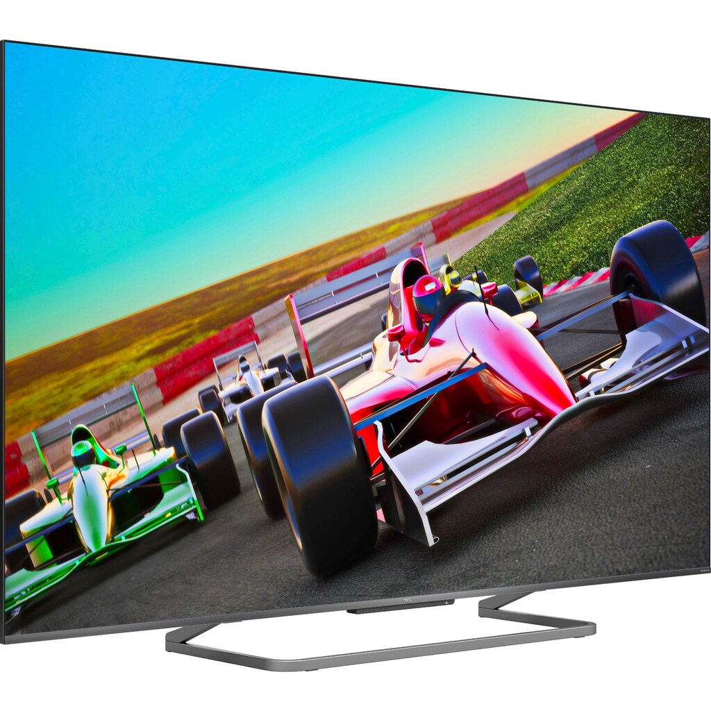 TCL QLED-Fernseher »65C728X1«, 164 cm/65 Zoll, 4K Ultra HD, Smart-TV-Android TV, Android 11, Onkyo-Soundsystem, Gaming TV