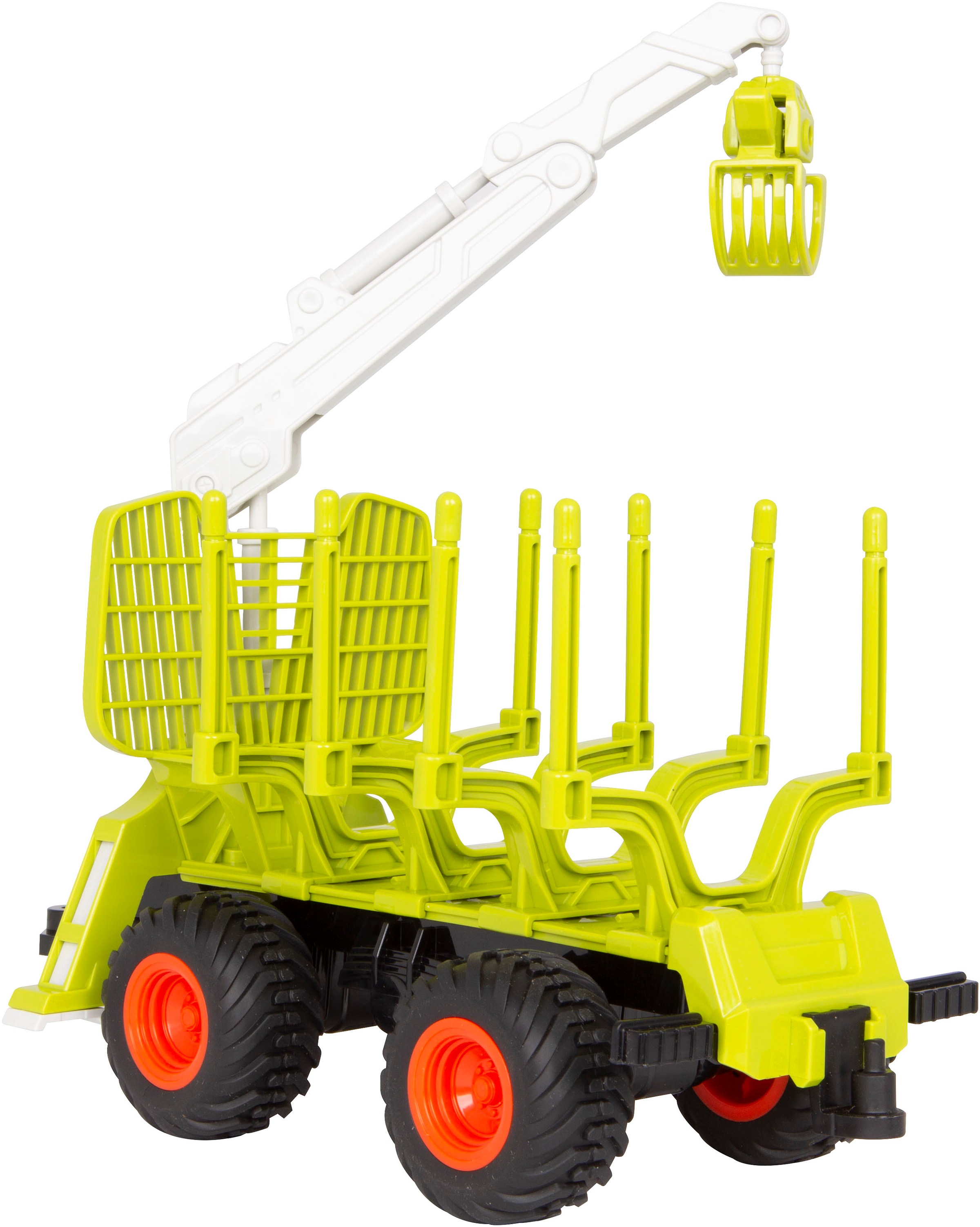 Jamara Spielzeug-Forstmaschine »Holzrückewagen mit Kranarm 1:24S«