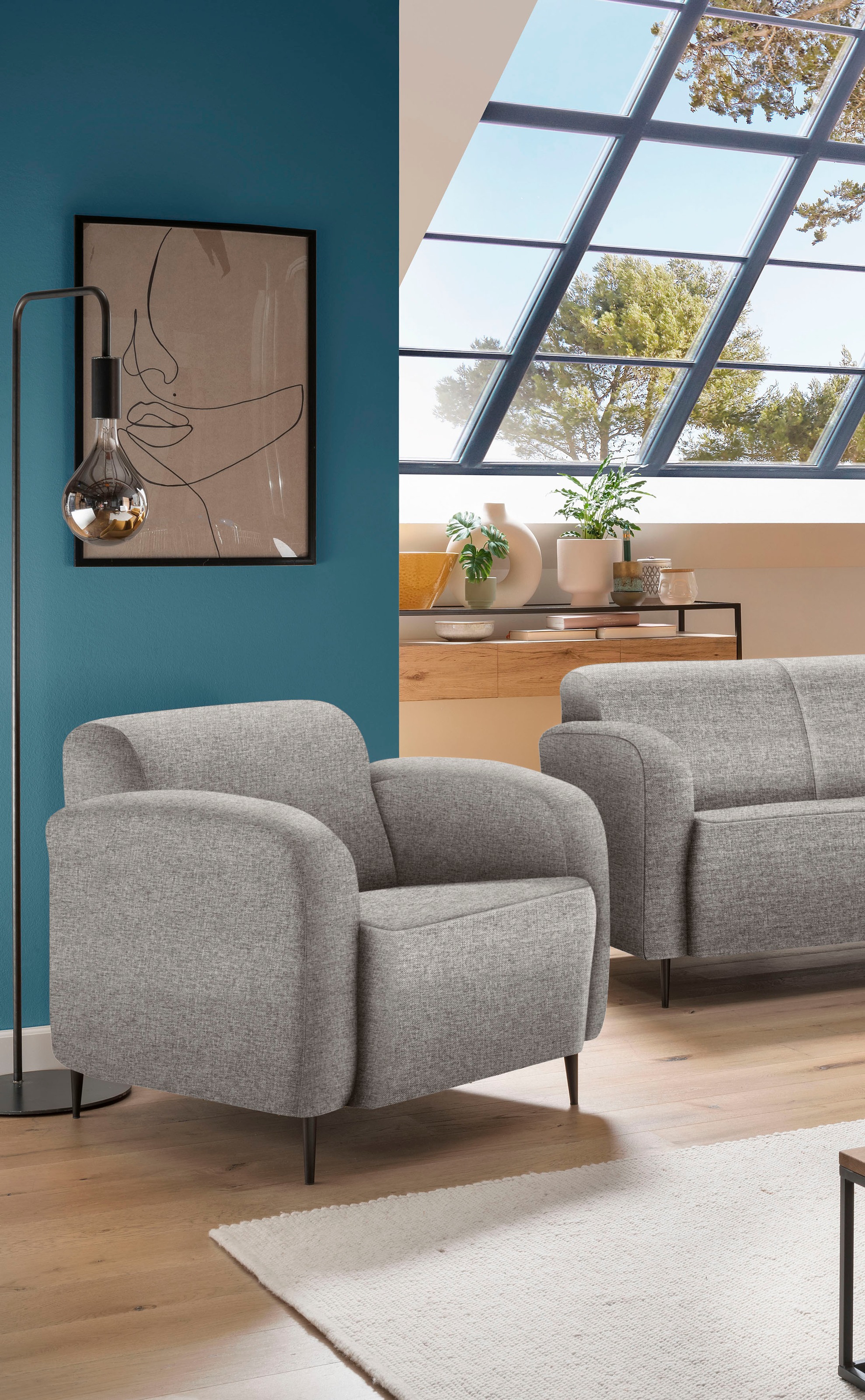 Home affaire Cocktailsessel »Marone« auch als 2-Sitzer und 3-Sitzer erhältl günstig online kaufen