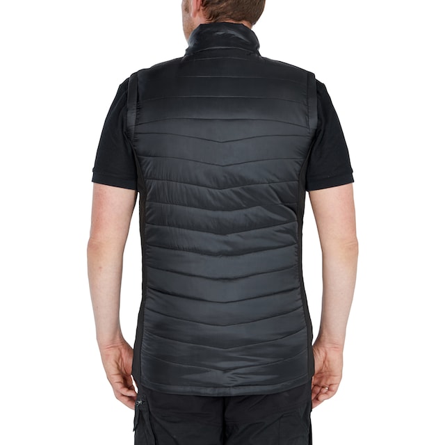 Northern Country Arbeitsweste, (bequeme Passform durch elastische  Seiteneinsätze mit 3 Taschen), mit Kinnschutz, verlängerter Rücken, leicht  und angenehm wärmend online kaufen