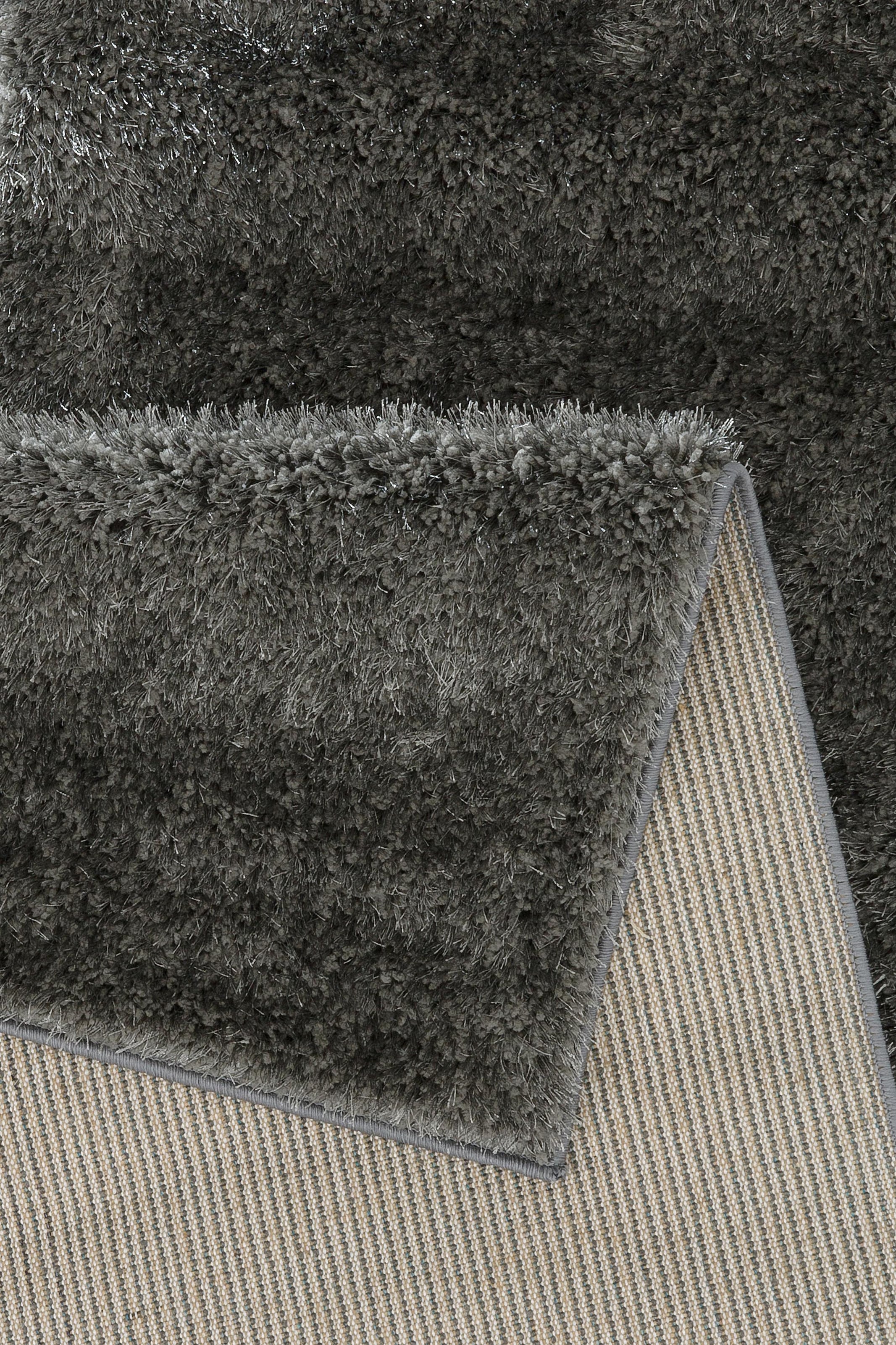 my home Hochflor-Läufer »Mikro Soft Ideal«, rechteckig, 30 mm Höhe, Läufer, Mikrofaser, extra flauschig, Teppichläufer, Brücke, gewebt