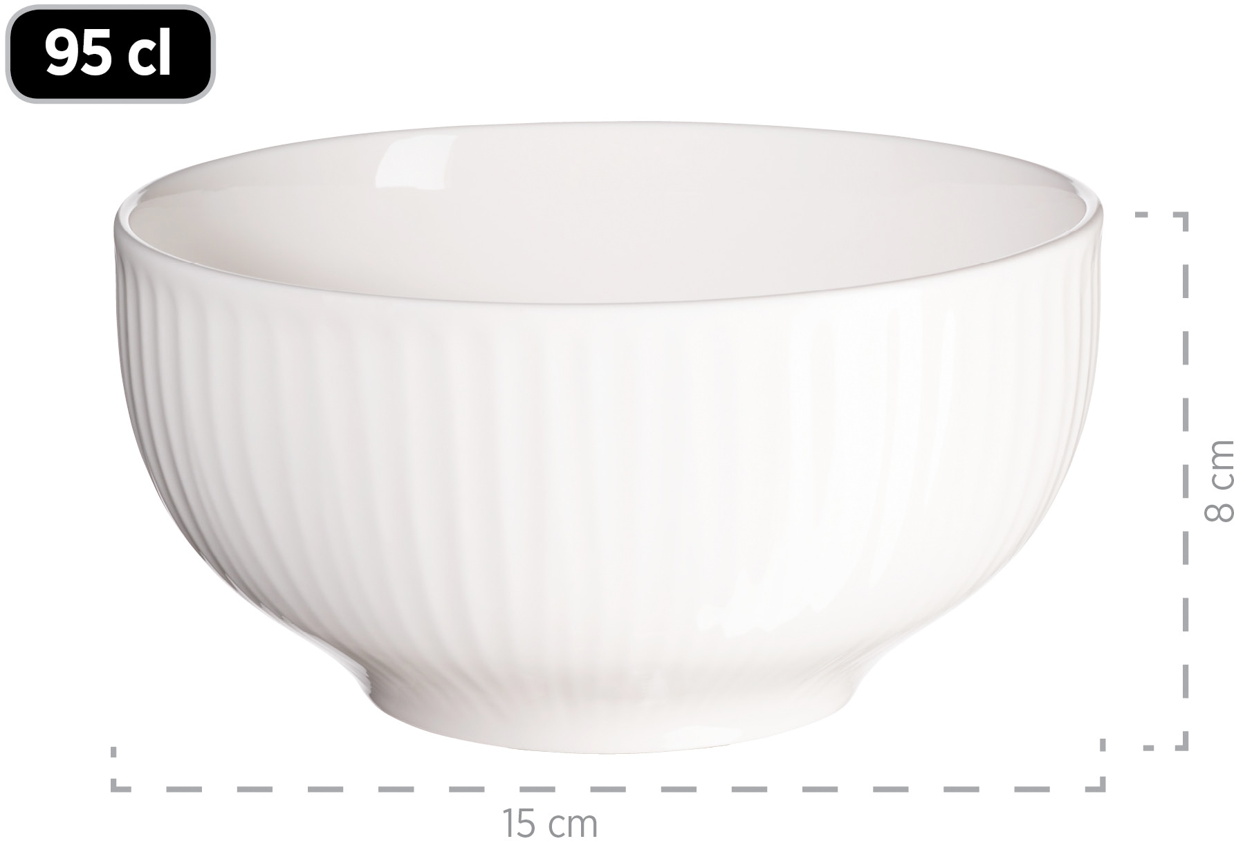 MÄSER Frühstücks-Geschirrset »Service, Dalia  (Teller, Schale, Kaffeebecher)« Vintage Look, 18 Teile, für 6 Personen