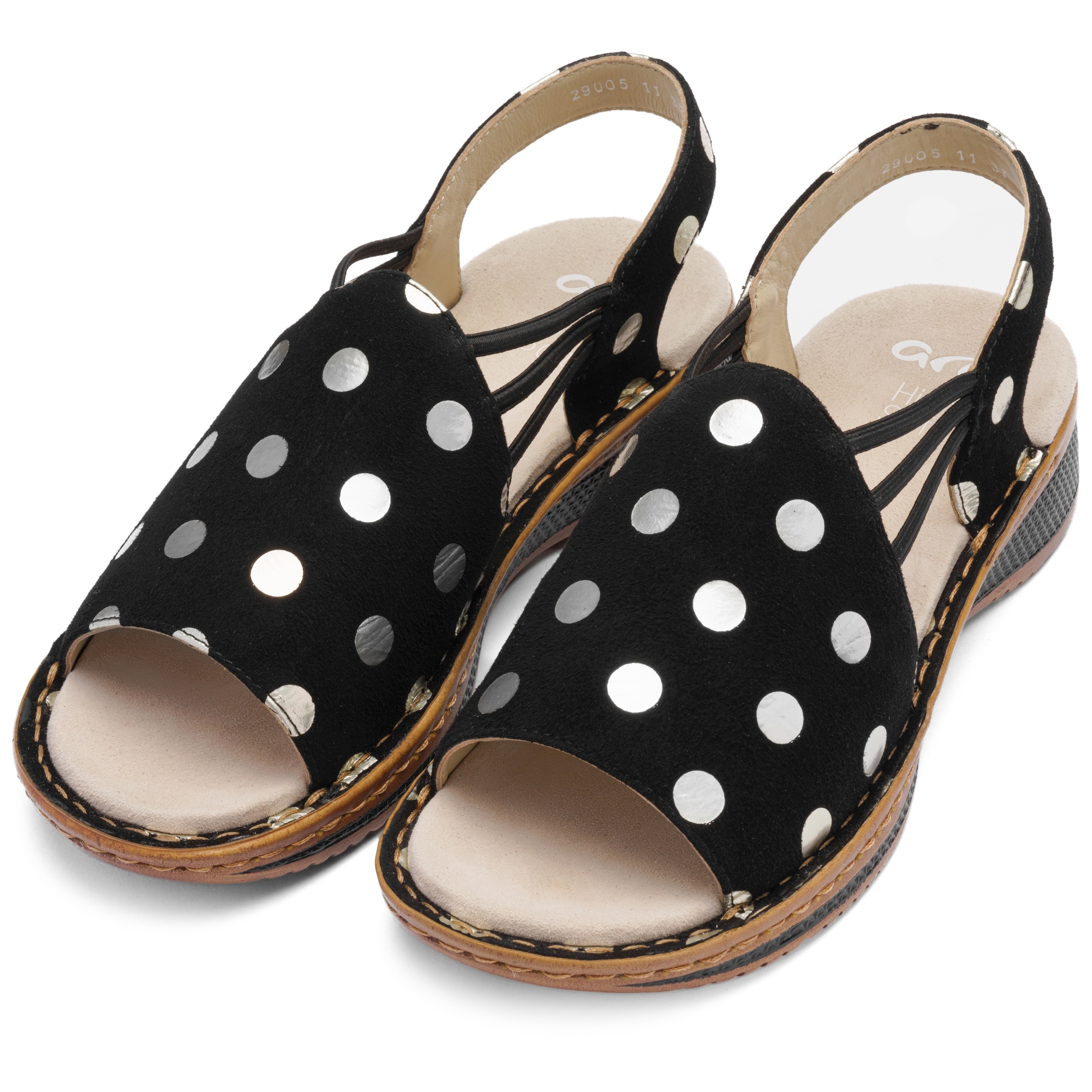 Ara Riemchensandale »HAWAII«  , Sommerschuh, Sandalette, Keilabsatz, mit Stretch-Bänder, G-Weite