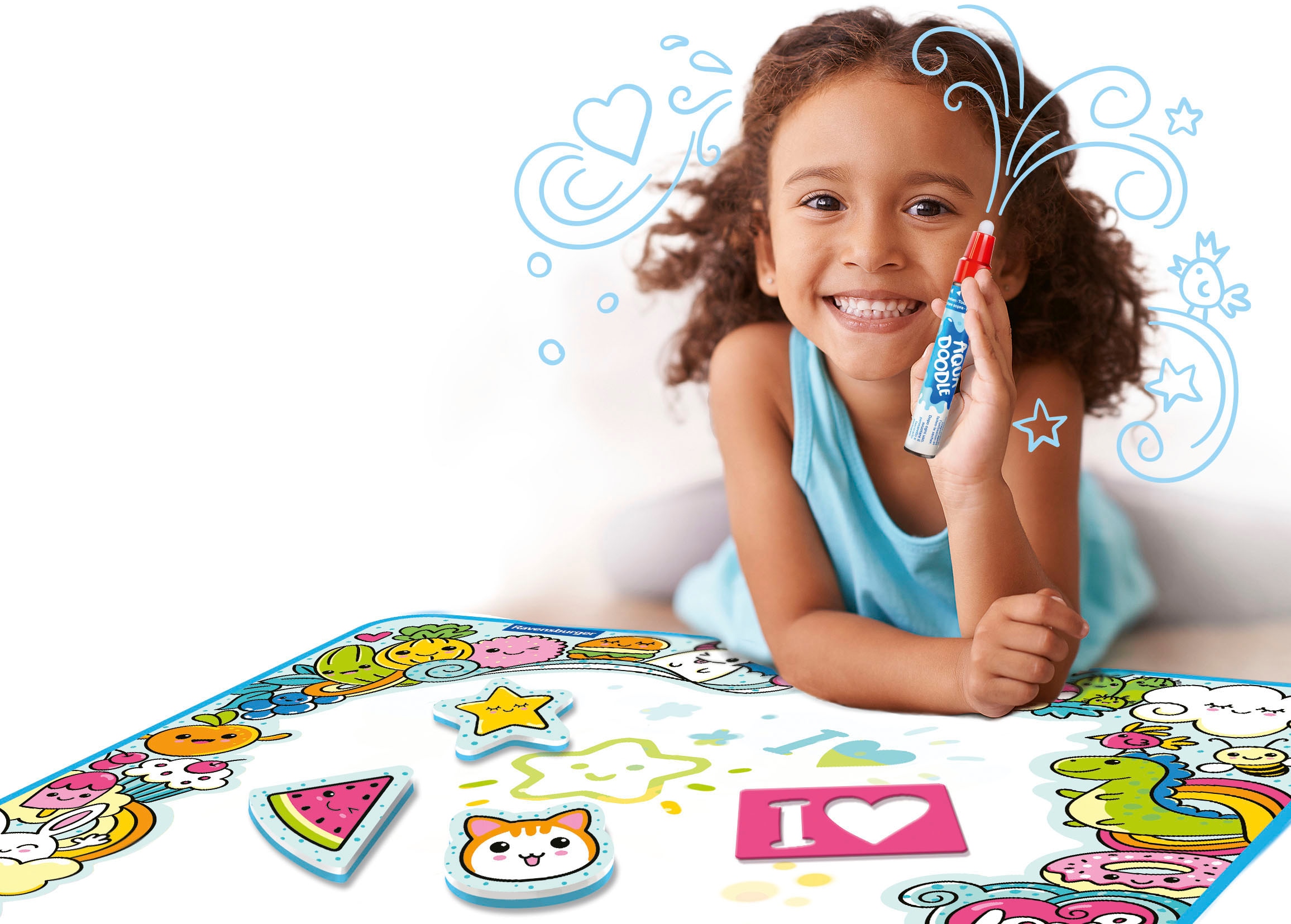 Ravensburger Kreativset »ministeps®, Aqua Doodle®, Little Artist«, Made in Europe