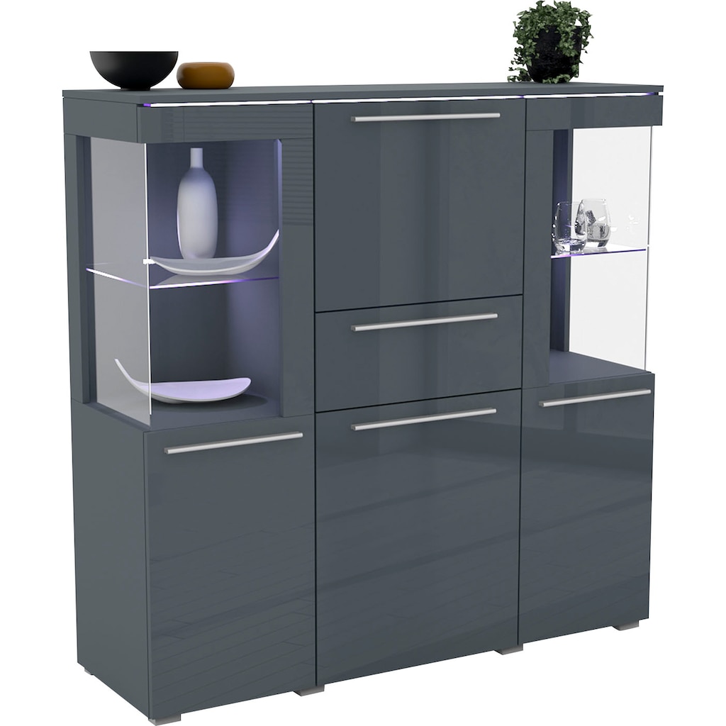 Helvetia Highboard »India«