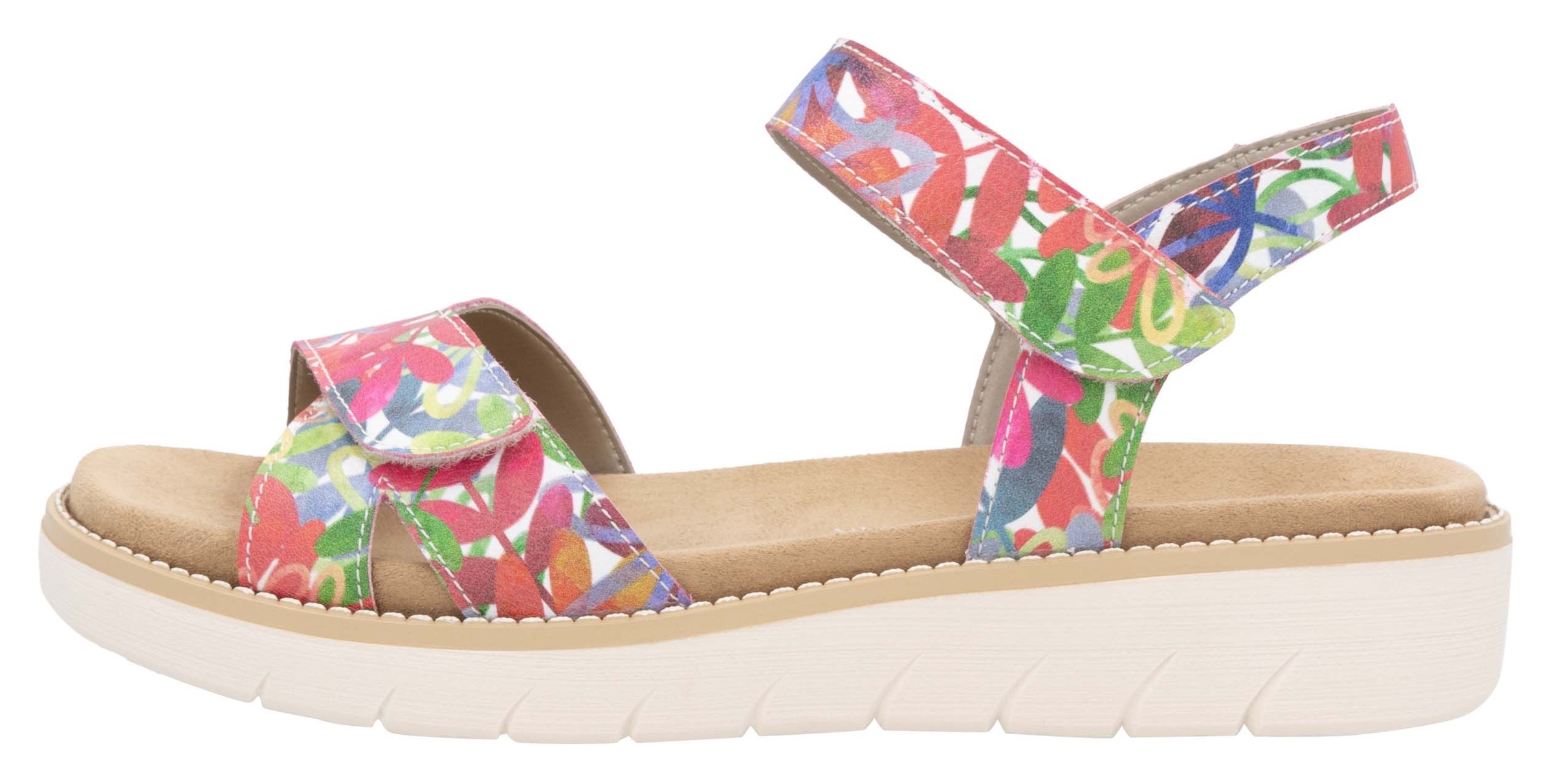 Remonte Riemchensandale  , Plateau, Sommerschuh, Sandalette mit Lite ´n Soft Ausstattung