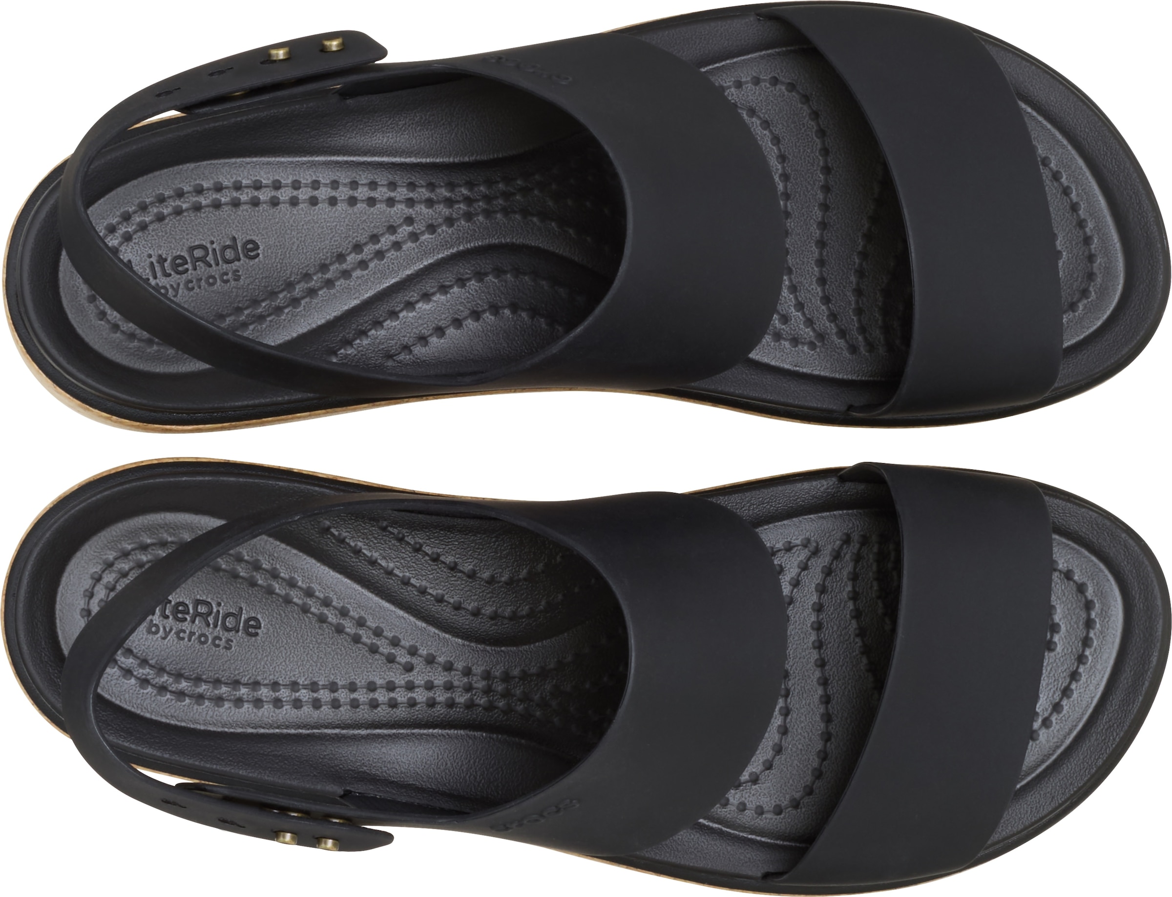 Crocs Keilsandalette »Brooklyn Cork Low Wedge«  , Plateausandale, Sommerschuh mit Korkplateau