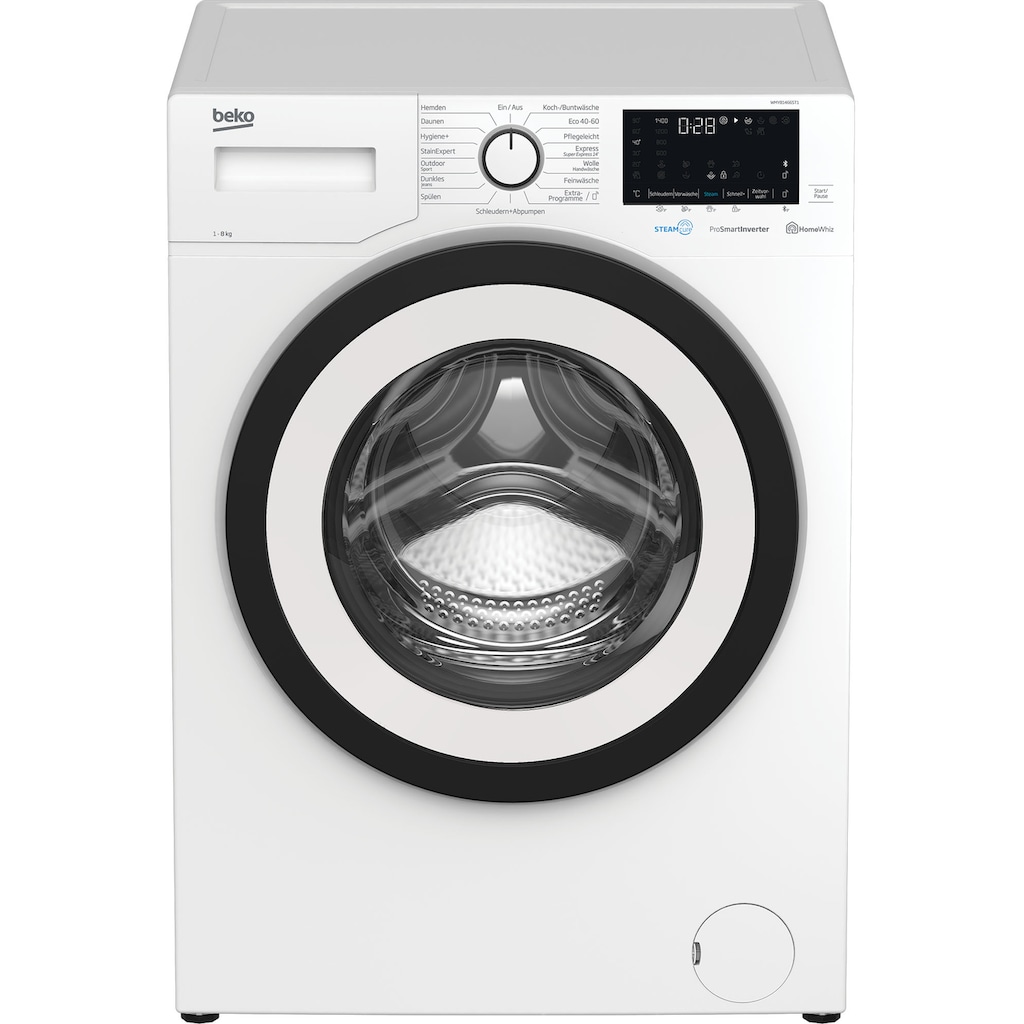 BEKO Waschmaschine »WMY81466ST1«, WMY81466ST1, 8 kg, 1400 U/min