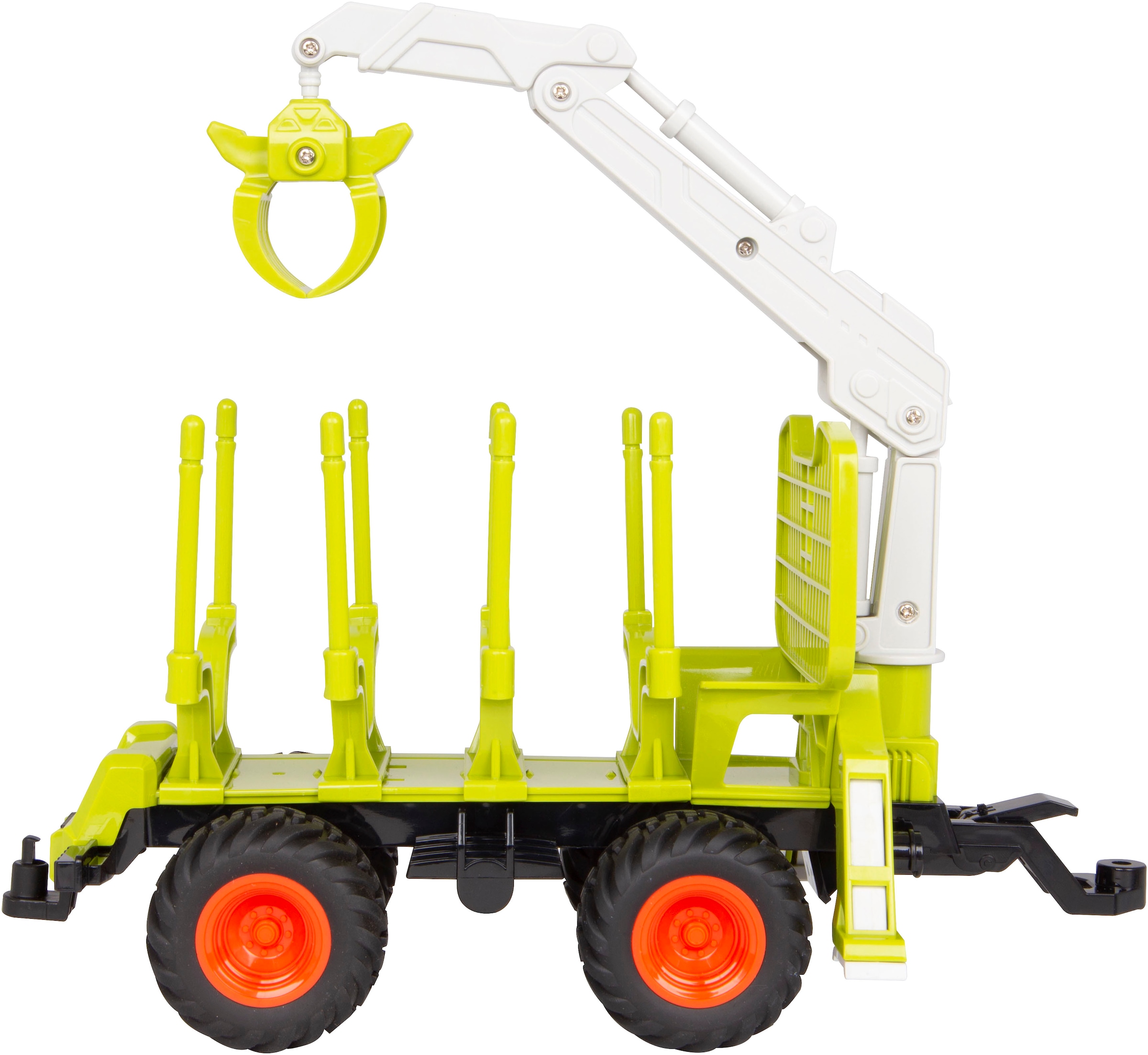 Jamara Spielzeug-Forstmaschine »Holzrückewagen mit Kranarm 1:24S«