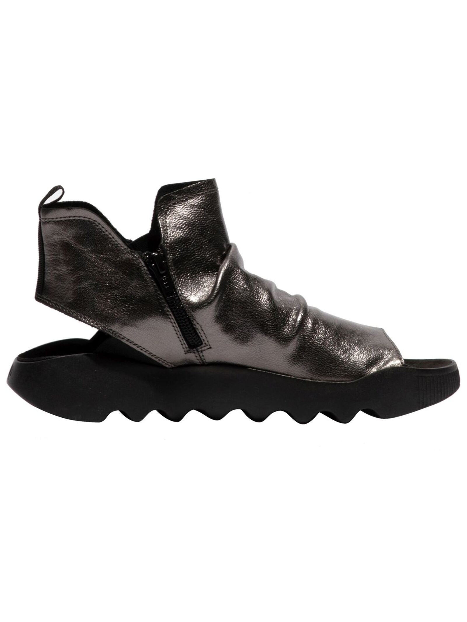 softinos Schaftsandalette »softinos Sandalen Leder/Textil«