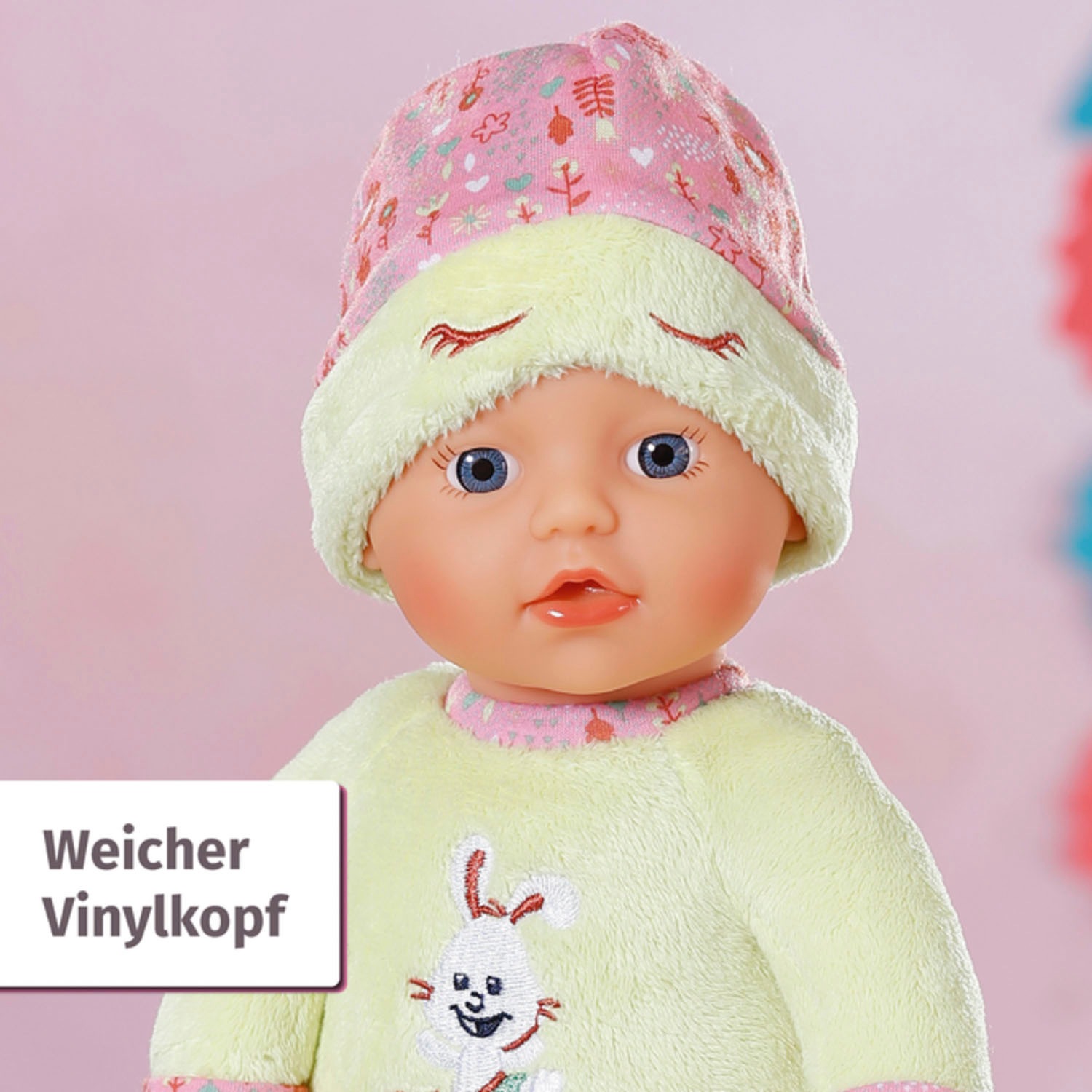 Baby Born Babypuppe »Sleepy for babies, green, 30 cm«, mit Rassel im Inneren