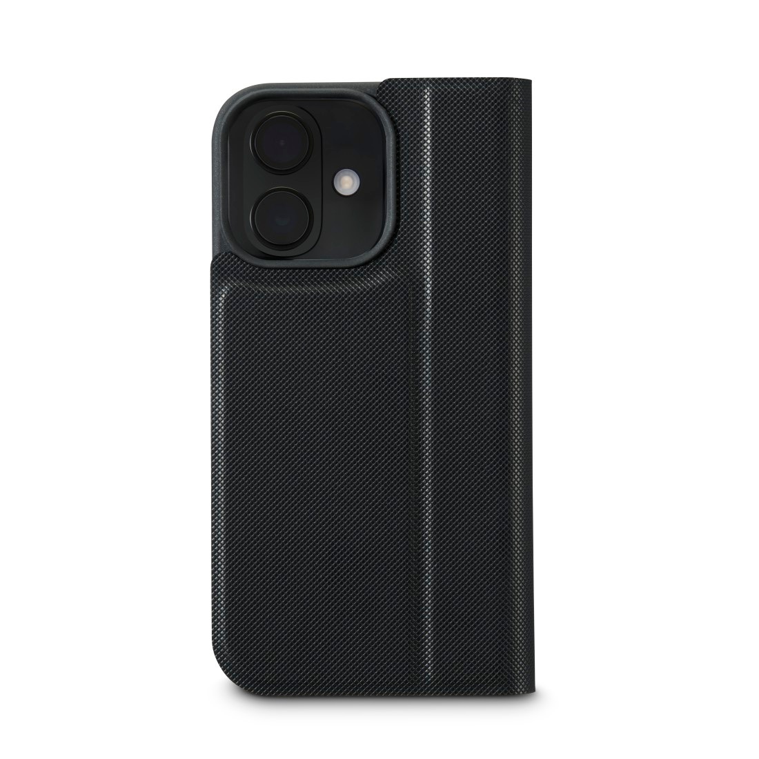 Hama Smartphone-Hülle »Handytasche Booklet für Apple iPhone 16 Plus mit Kartenfächer, Schwarz«, iPhone 16 Plus, Standfunktion, Kartenfächer