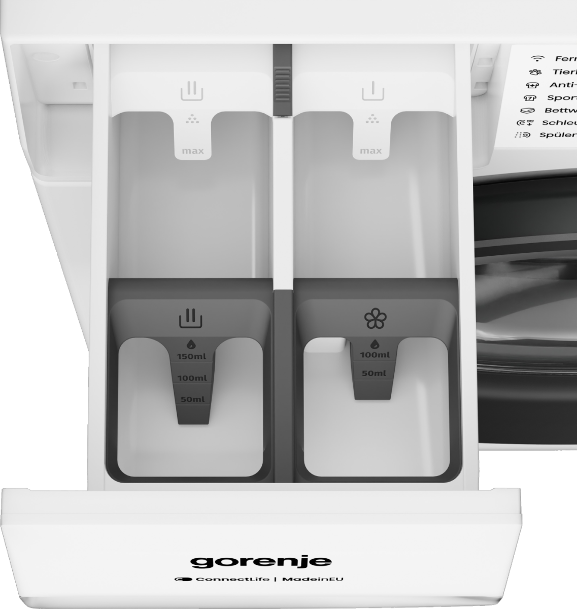 GORENJE Waschmaschine G400 »W5G474A2P1« 7 kg 1400 U/min 20% besser als Energieklasse A, Trommelreinigungsprogramm