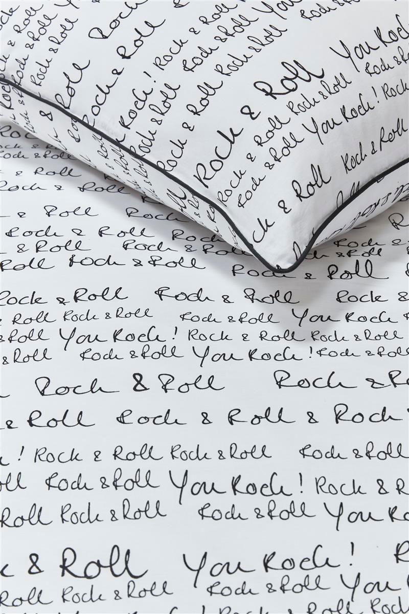 vtwonen Bettwäsche »vtwonen Rock&Roll« 2 Stk. tlg.