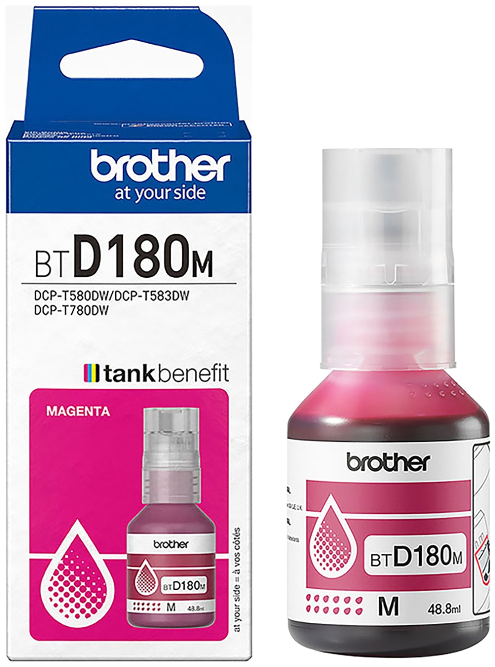 Brother Nachfülltinte »BTD180M« für Brother