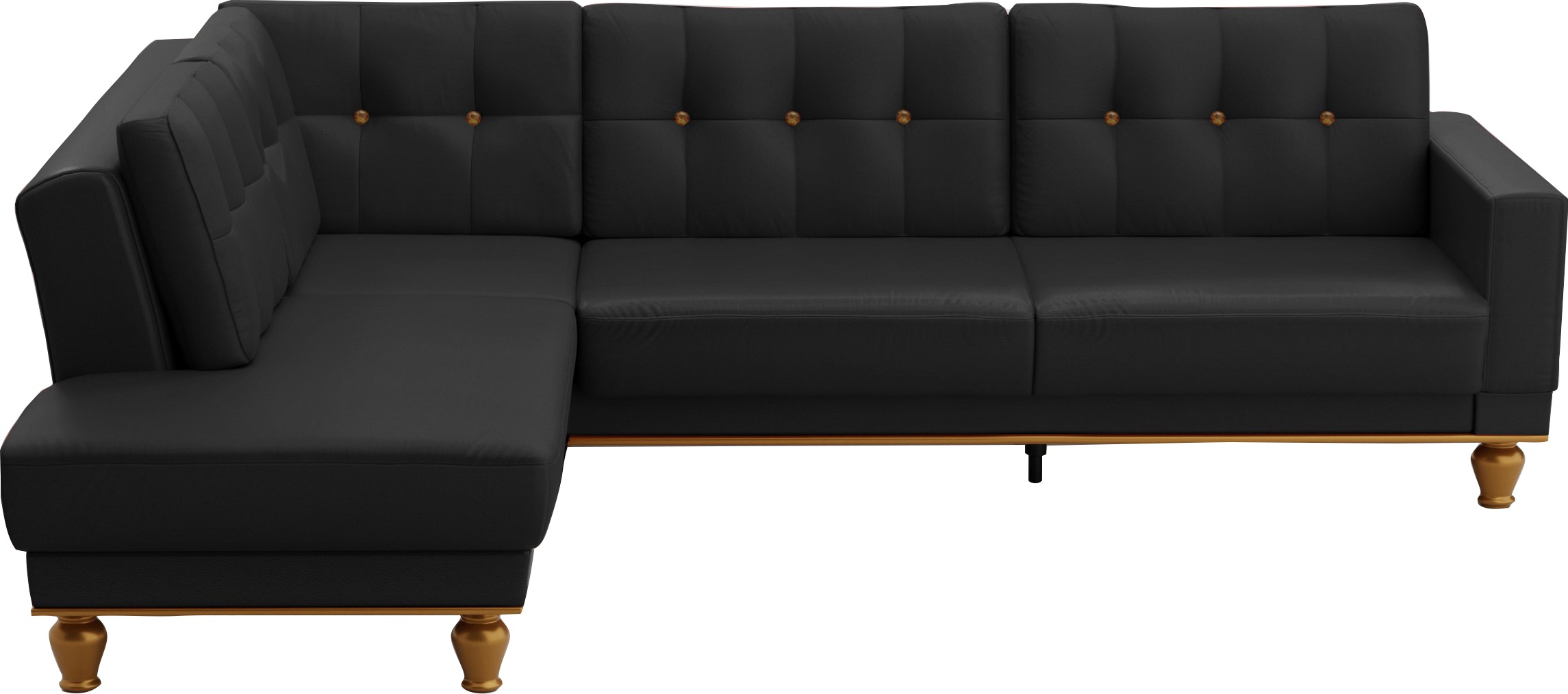 sit&more Ecksofa »Orient 5 L-Form«, mit Strass-Stein, wahlweise mit Bettfun günstig online kaufen