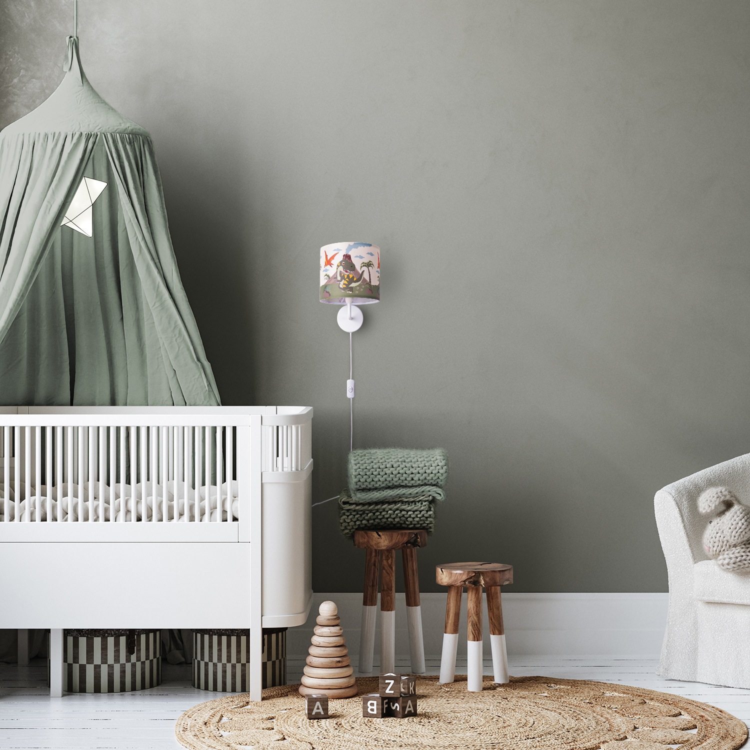 Paco Home Wandleuchte »Diamond 636«, 1 flammig, Leuchtmittel E14   ohne Leu günstig online kaufen