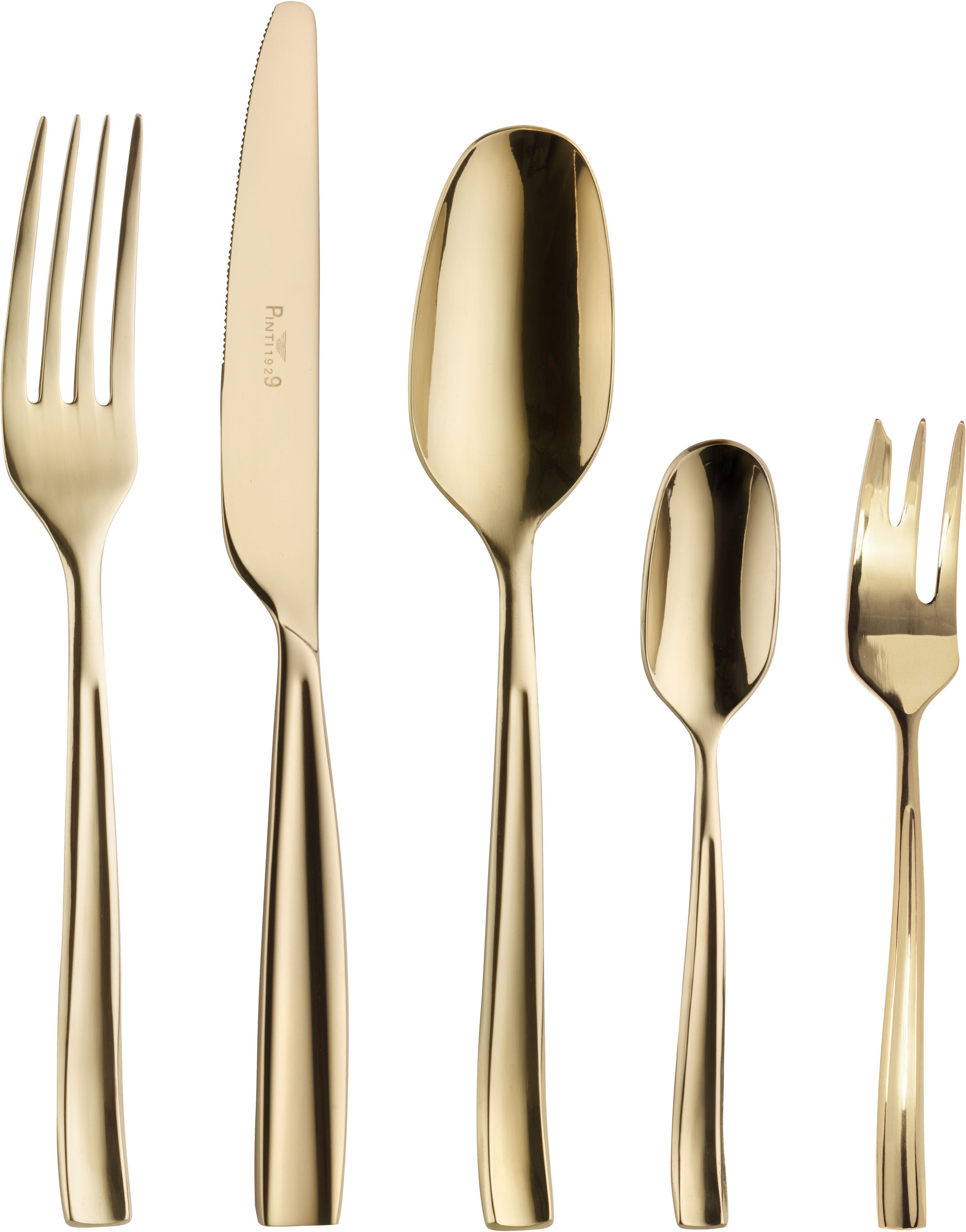 PINTINOX Besteck-Set »Infinito Treasure« Optik Glänzend PVD Beschichtung günstig online kaufen