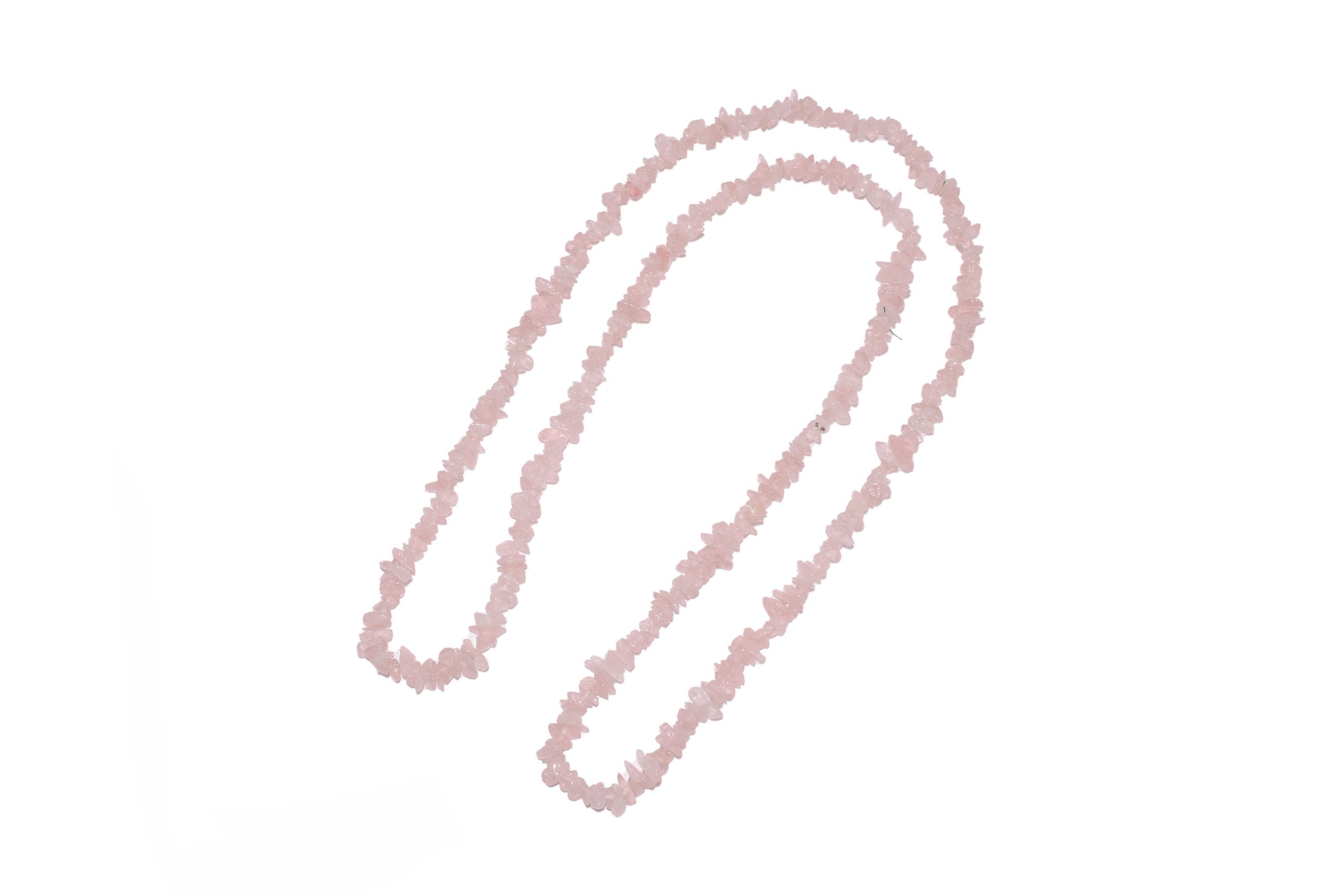 Firetti Lange Kette »Schmuck Geschenk Halsschmuck Halskette Edelstein« Made in Germany - mit Rosenquarz