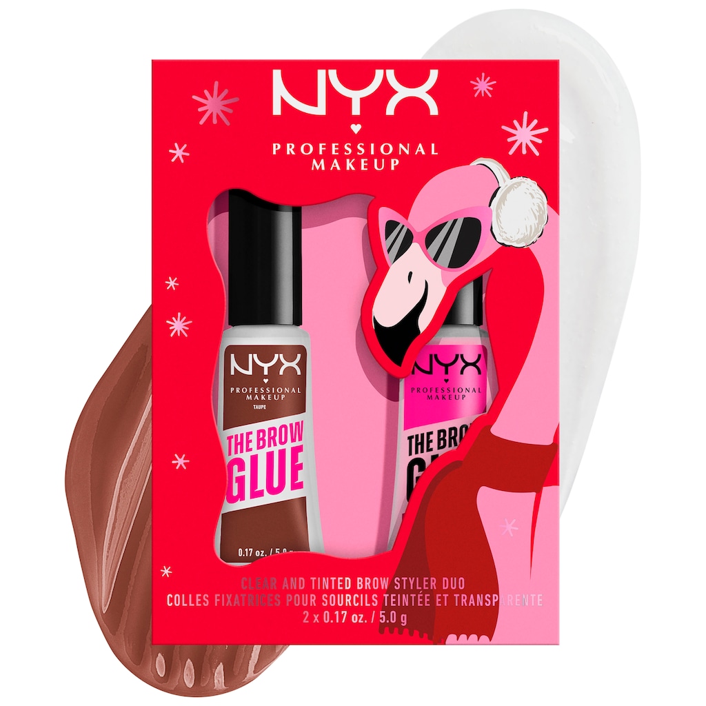 NYX Kosmetik-Set »NYX Professional Makeup Brow Glue Stick Duo«, Textur Gel, Finish deckend