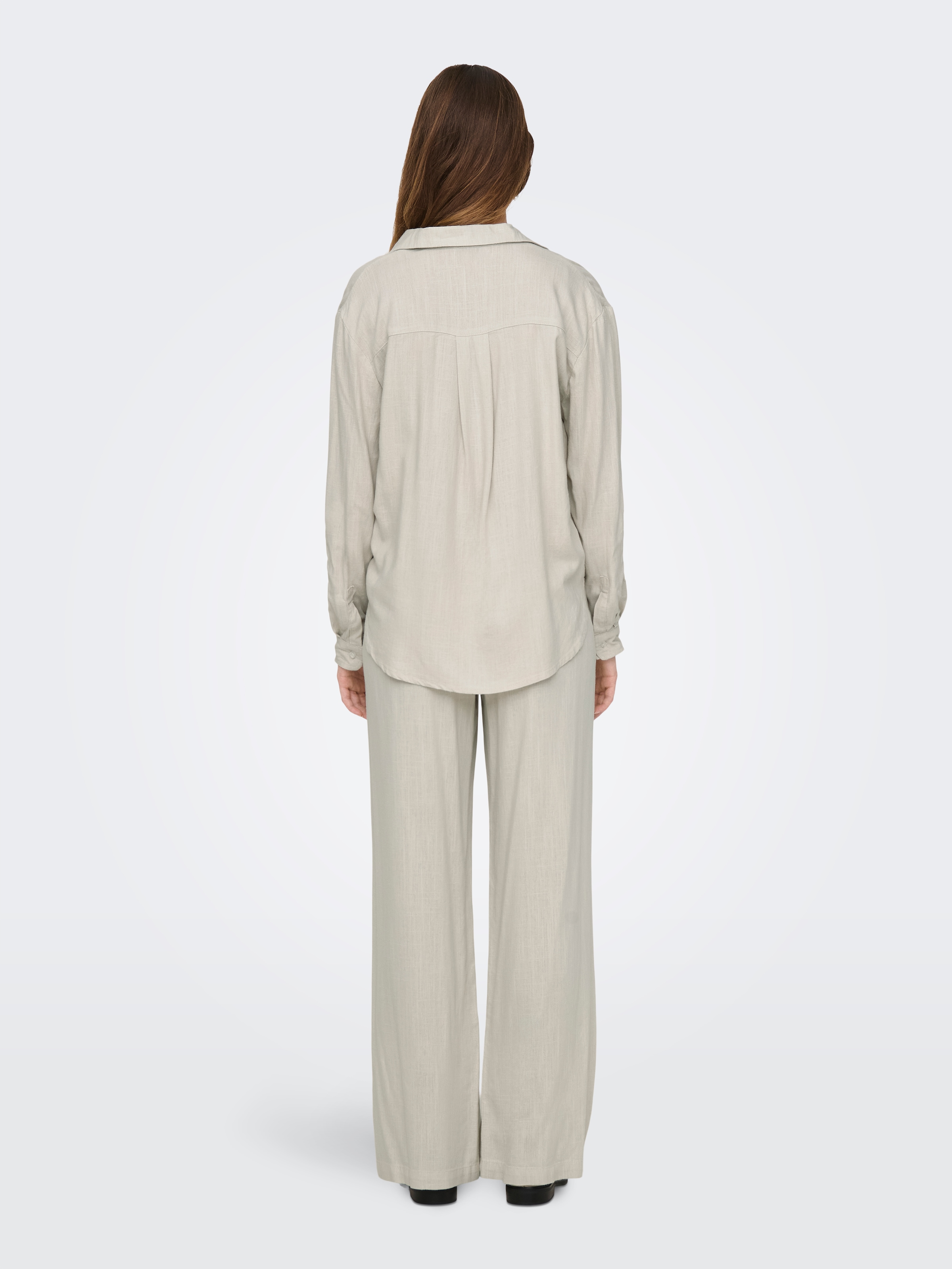 JDY Hemdbluse »JDYCAYA LINEN LOOSE L/S SHIRT WVN DIA« mit Leinen