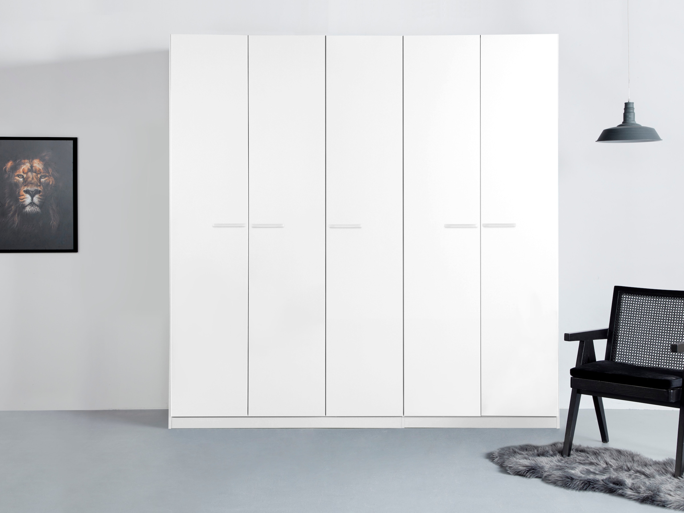 rauch Drehtürenschrank »Kleiderschrank Schrank Garderobe TOPSELLER OTELI inkl. Inneneinteilung«, mit 3 Innenschubladen extra Böden optional mit Spiegel MADE IN GERMANY