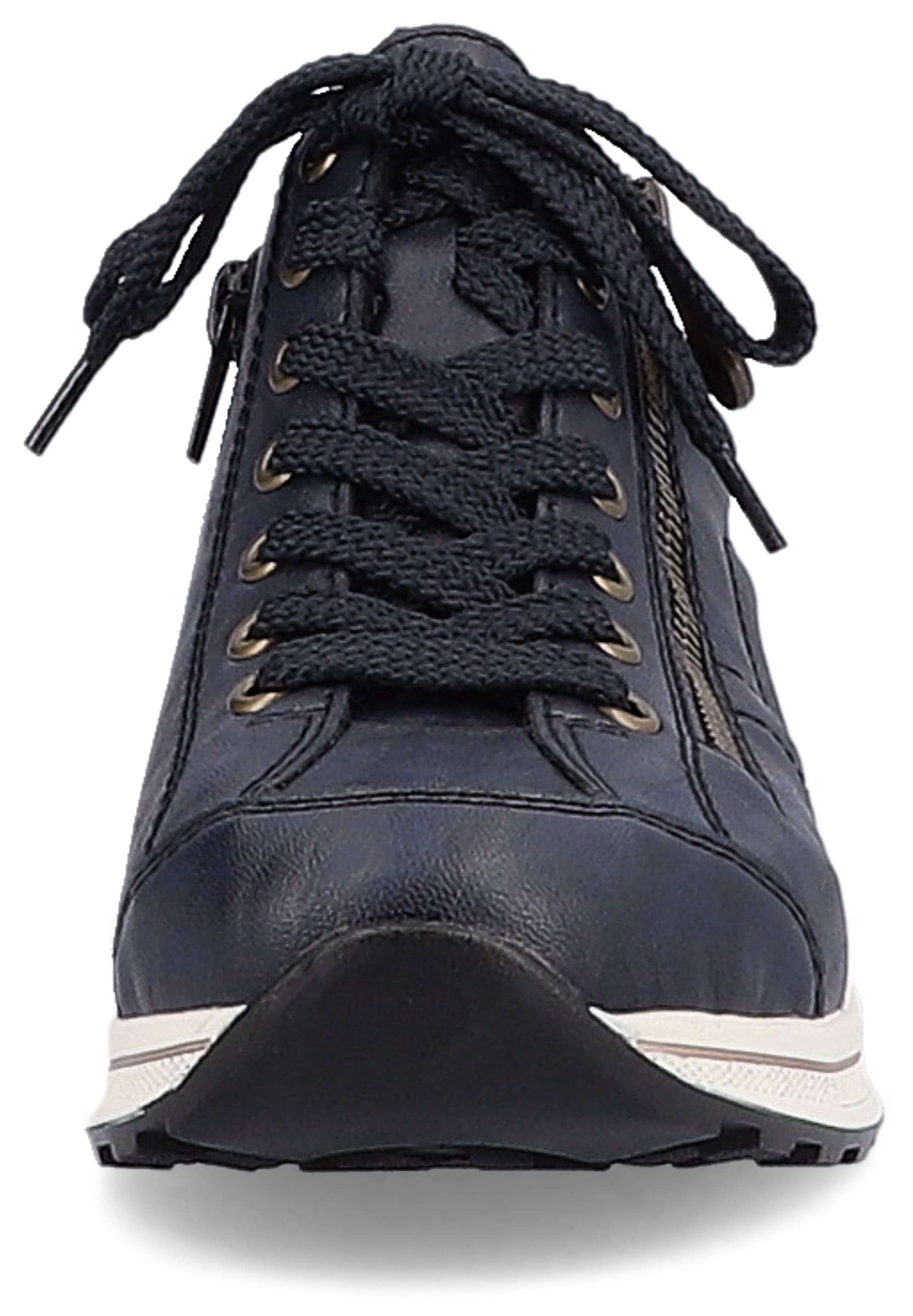 Rieker Sneaker, mit weichem Schaftrand, Freizeitschuh, Halbschuh, Schnürschuh