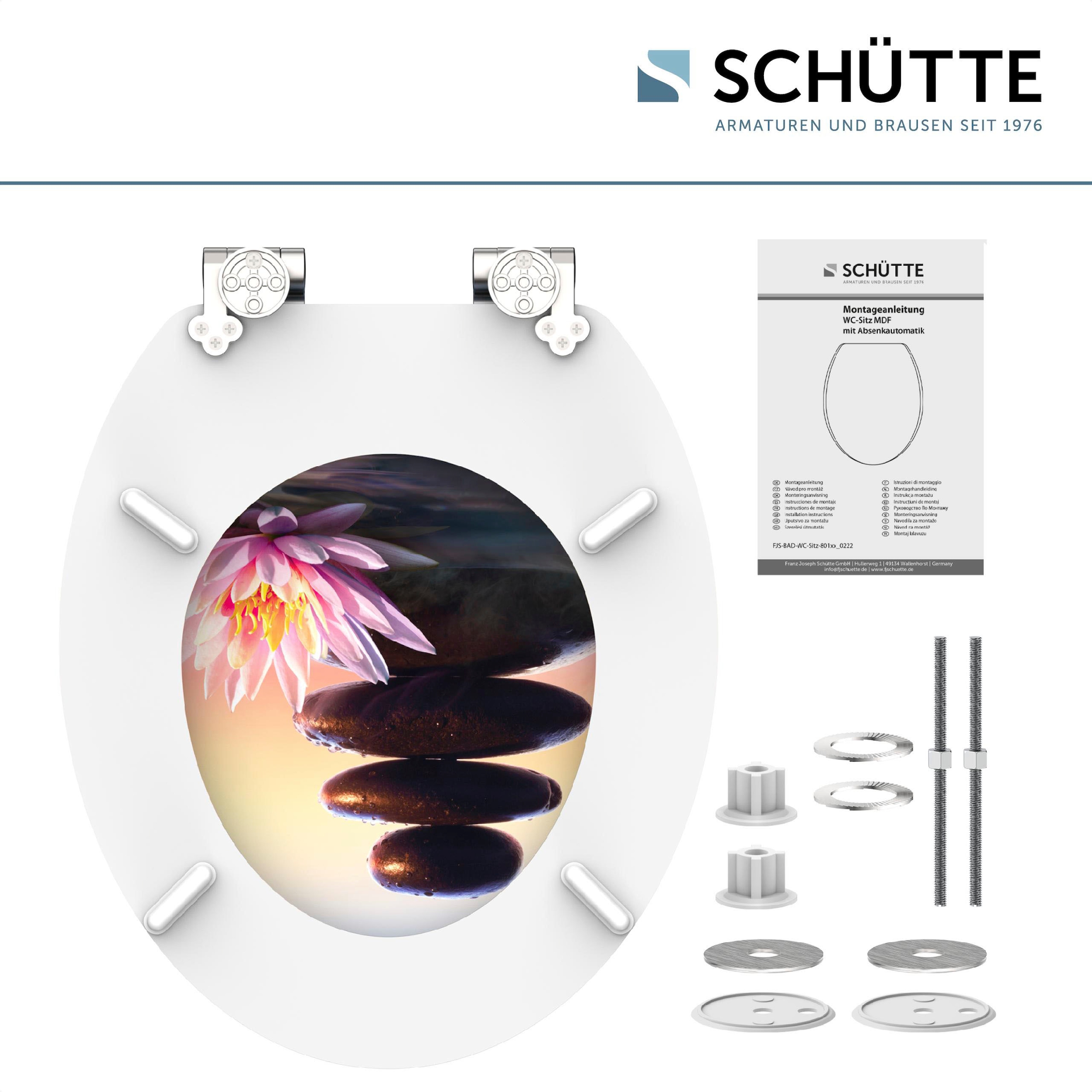 Schütte WC-Sitz »SUNSET DREAM«, Toilettendeckel, mit Absenkautomatik