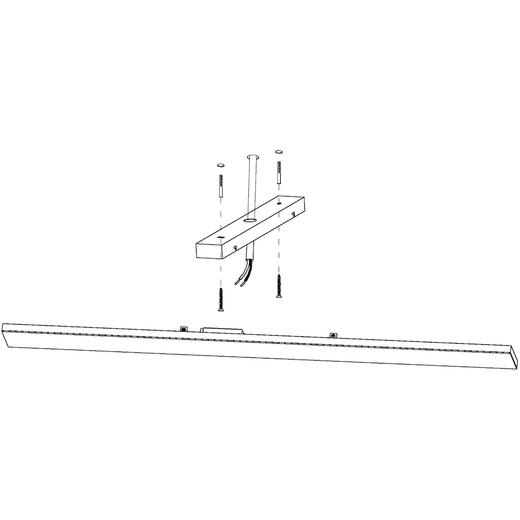 EGLO LED Panel »TURCONA«, 1 flammig-flammig