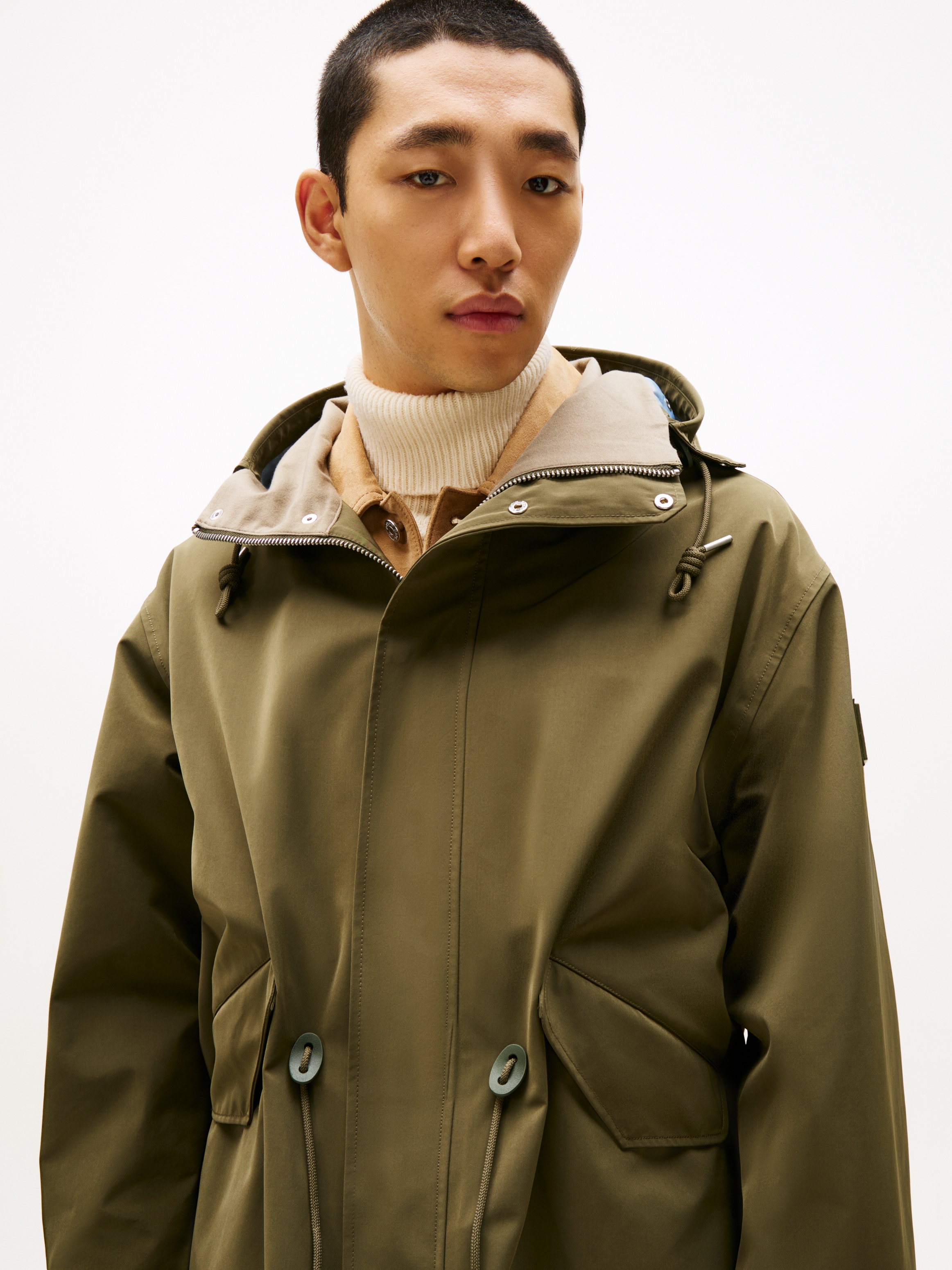 Tommy Hilfiger Kurzmantel »WET WEATHER PARKA« Regular fit