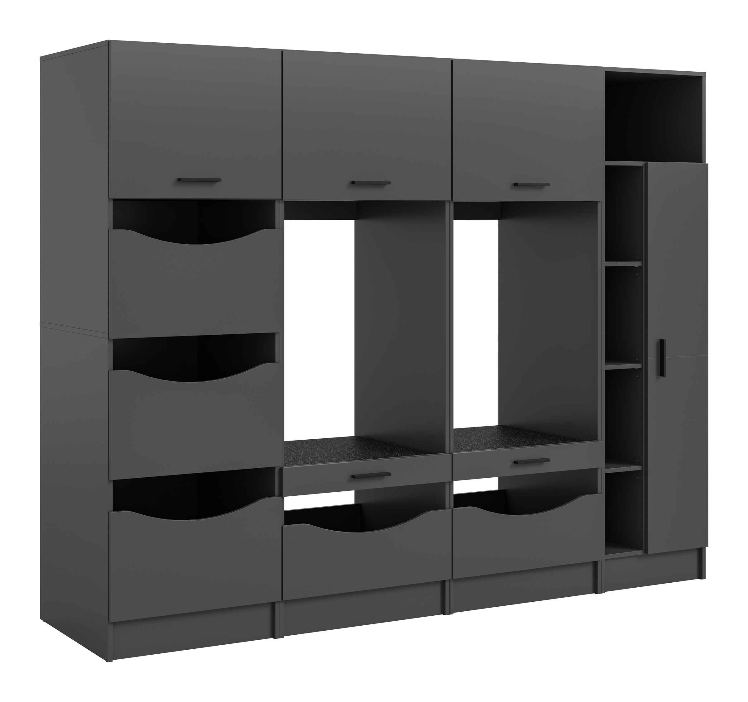 welltime Badmöbel-Set »FALAS, TOPSELLER!, 4-teilig, Hauswirtschaftsraum Set günstig online kaufen