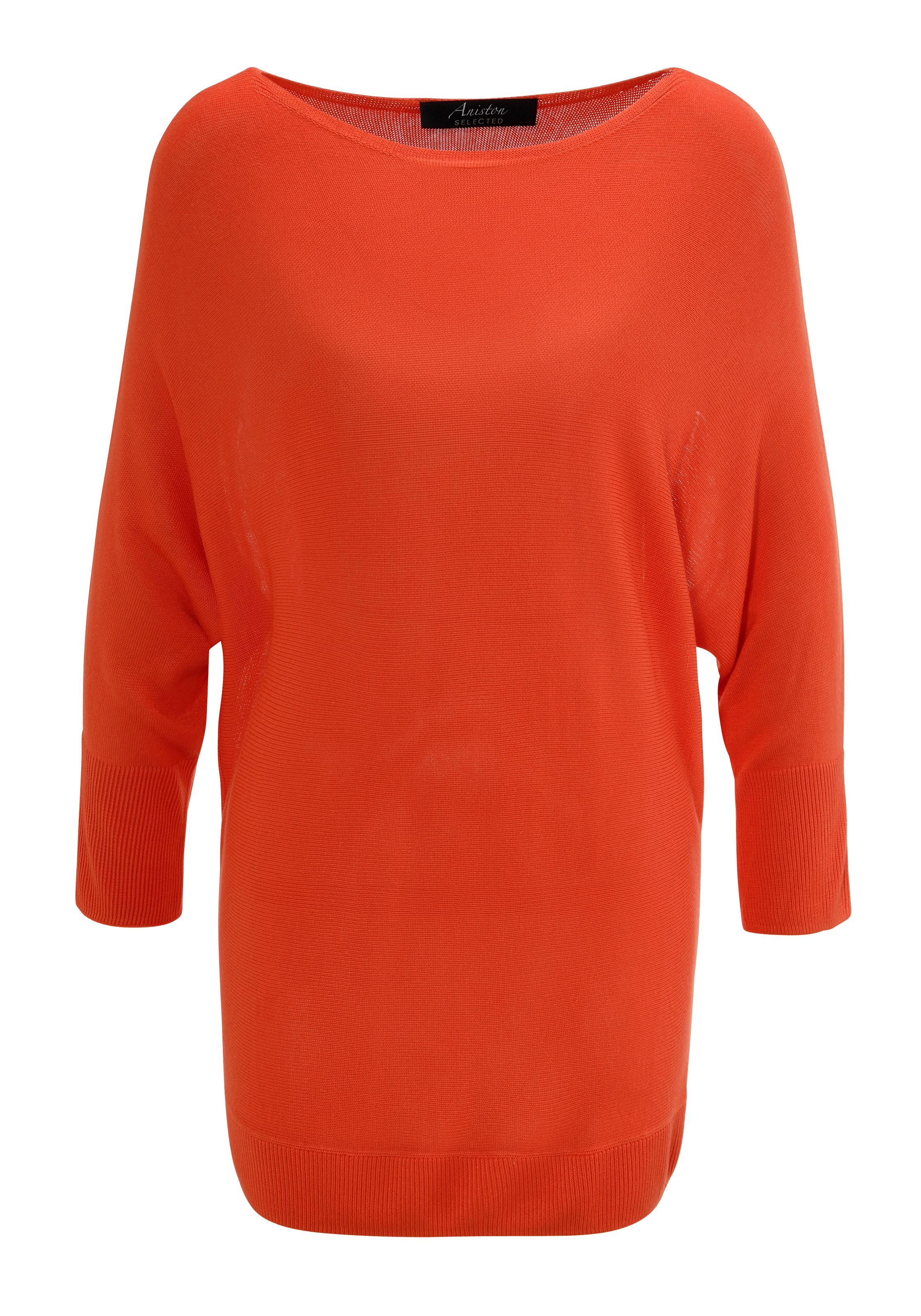 Aniston SELECTED Strickpullover, mit U-Boot-Ausschnitt