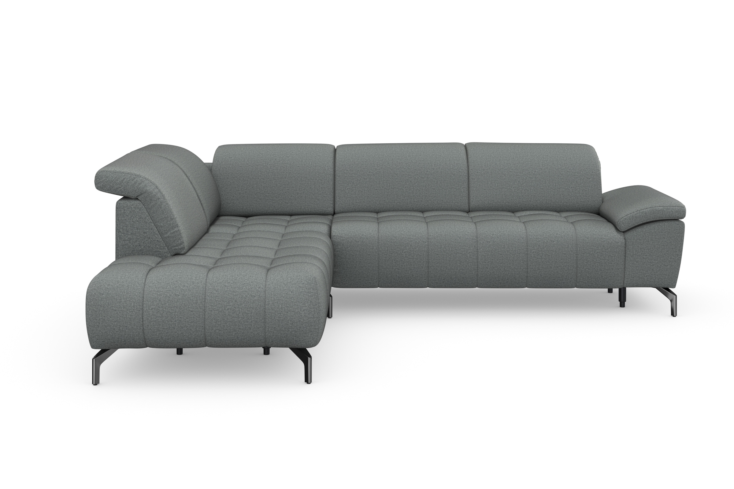 sit&more Ecksofa »Cool L-Form«, wahlweise mit Kopfteilverstellung und Vorzi günstig online kaufen