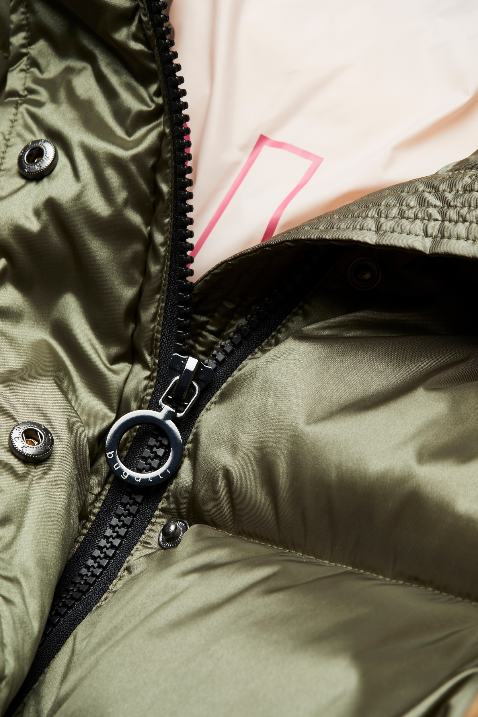 bugatti Langjacke, mit Kapuze, mit großer Kapuze