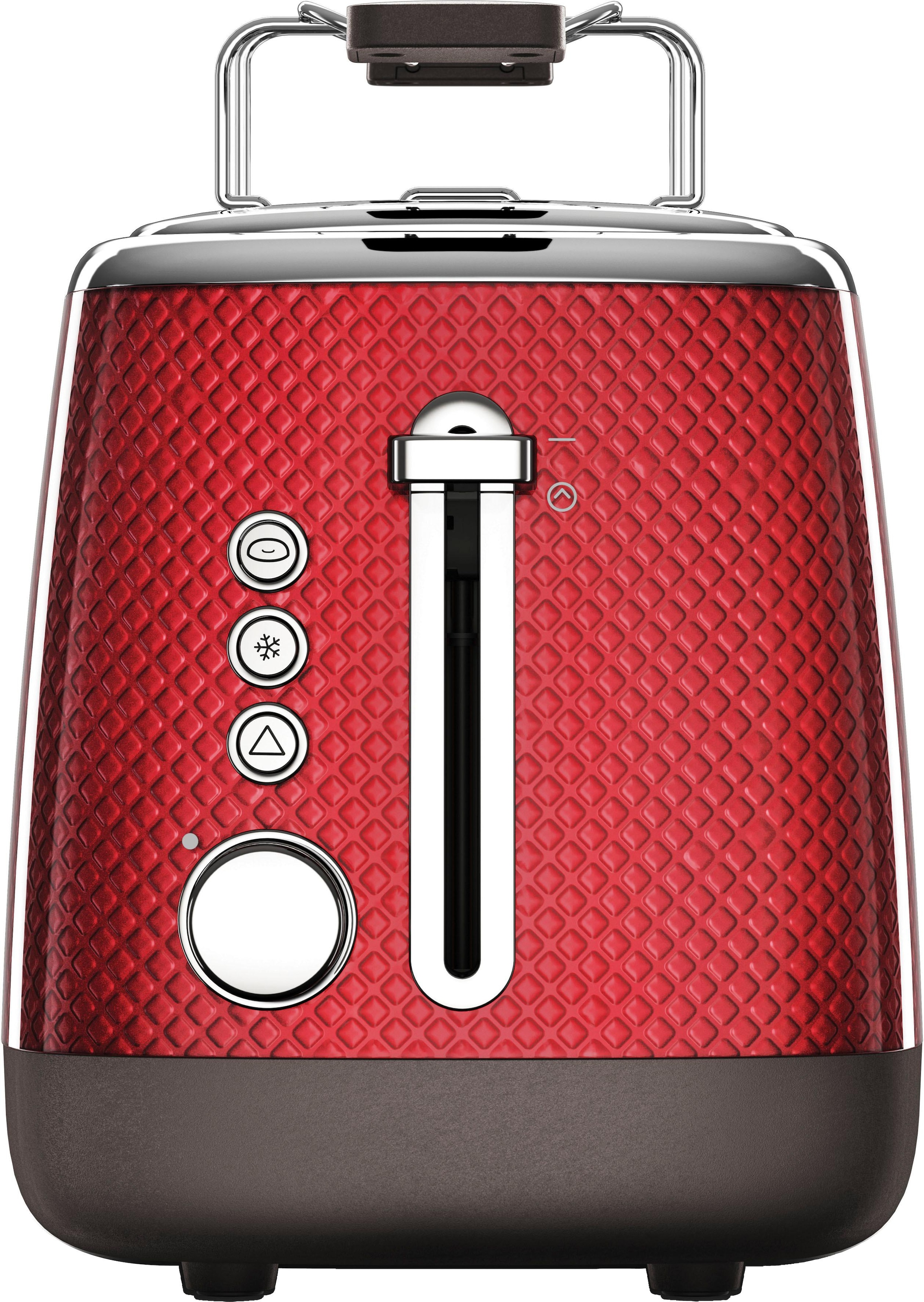 KENWOOD Toaster »Mesmerine TCM811.RD«, 2 kurze Schlitze, für 2 Scheiben, 1000 W