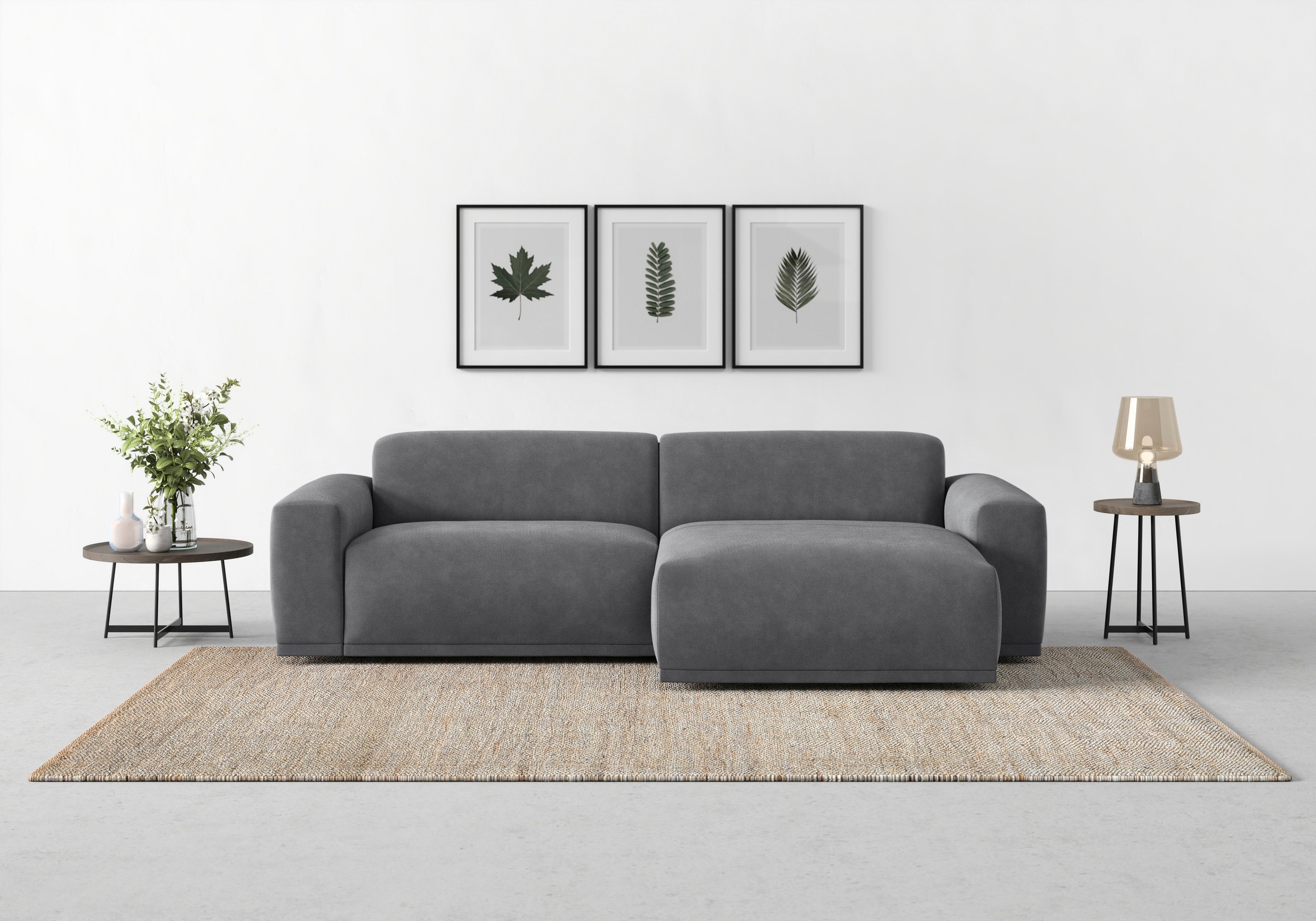 TRENDMANUFAKTUR Ecksofa »Braga, mit hochwertigem Kaltschaum, L-Form, in Cor günstig online kaufen