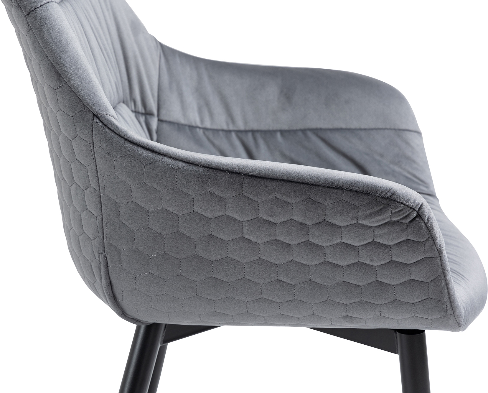 SalesFever Essgruppe »Esszimmerausstattung aus Holz und Metall« Set, 5 Stk. tlg. 5-teiliges Set aus doppelt gewachstem Massivholz