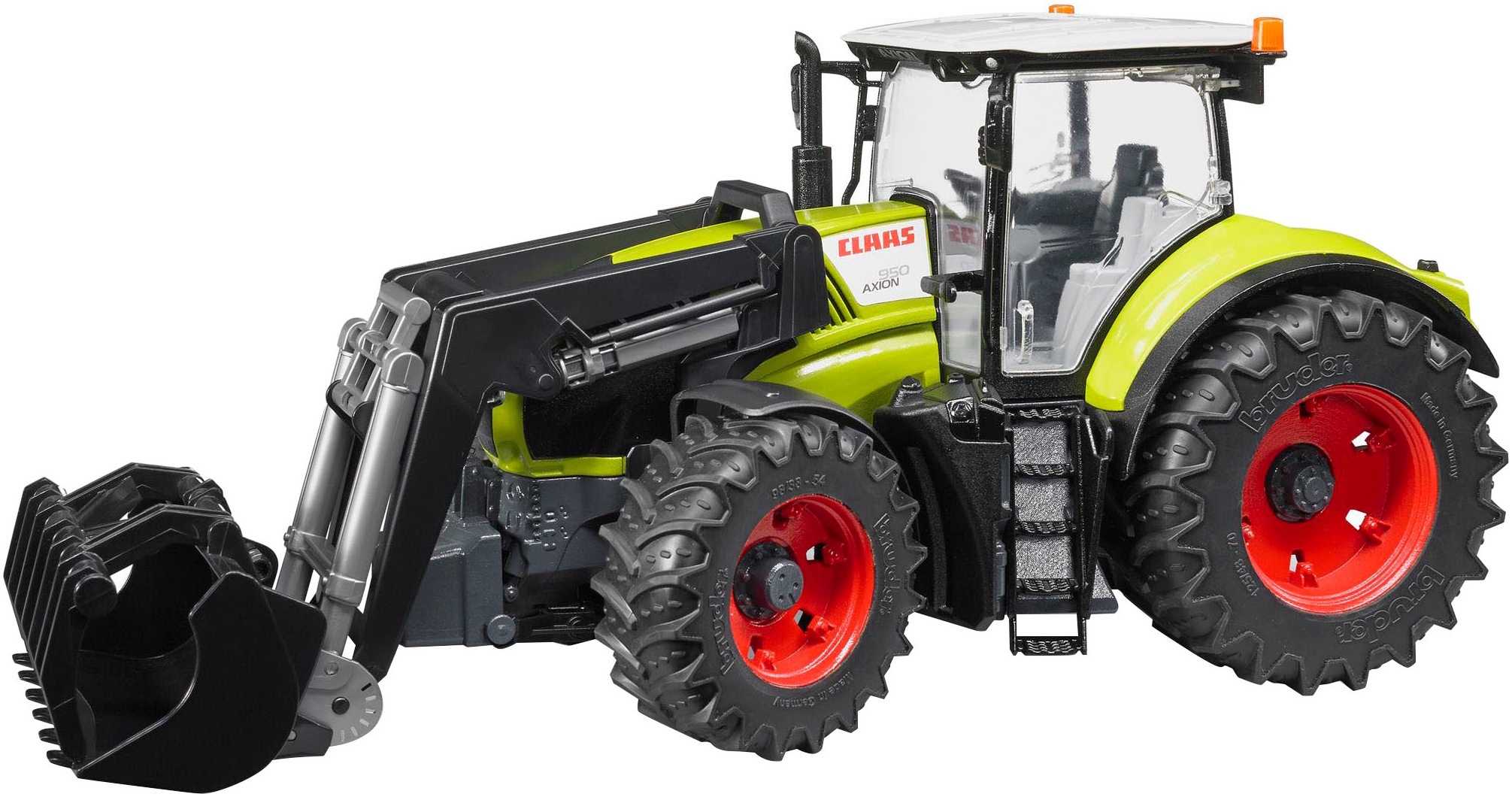 Bruder® Spielzeug-Traktor »Claas Axion 950 mit Frontlader (03013)« Made in Europe