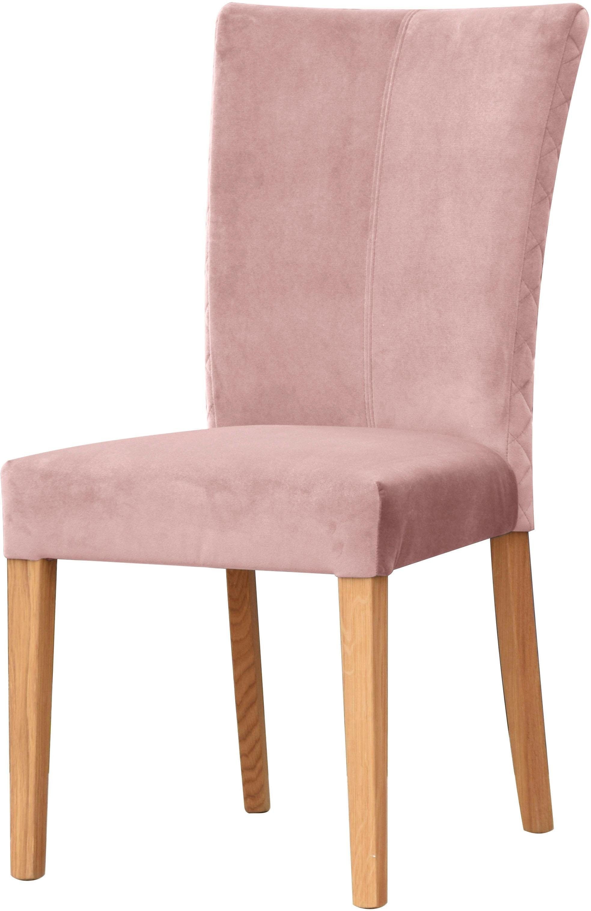 Leonique Esszimmerstuhl »Vence« (Set) 2 Stk.mit Rautensteppung in der Rücke günstig online kaufen