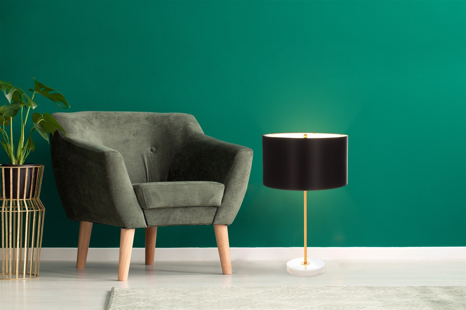Kayoom Tischleuchte »Tischlampe Piona 110«, 1 flammig, Leuchtmittel E27   o günstig online kaufen